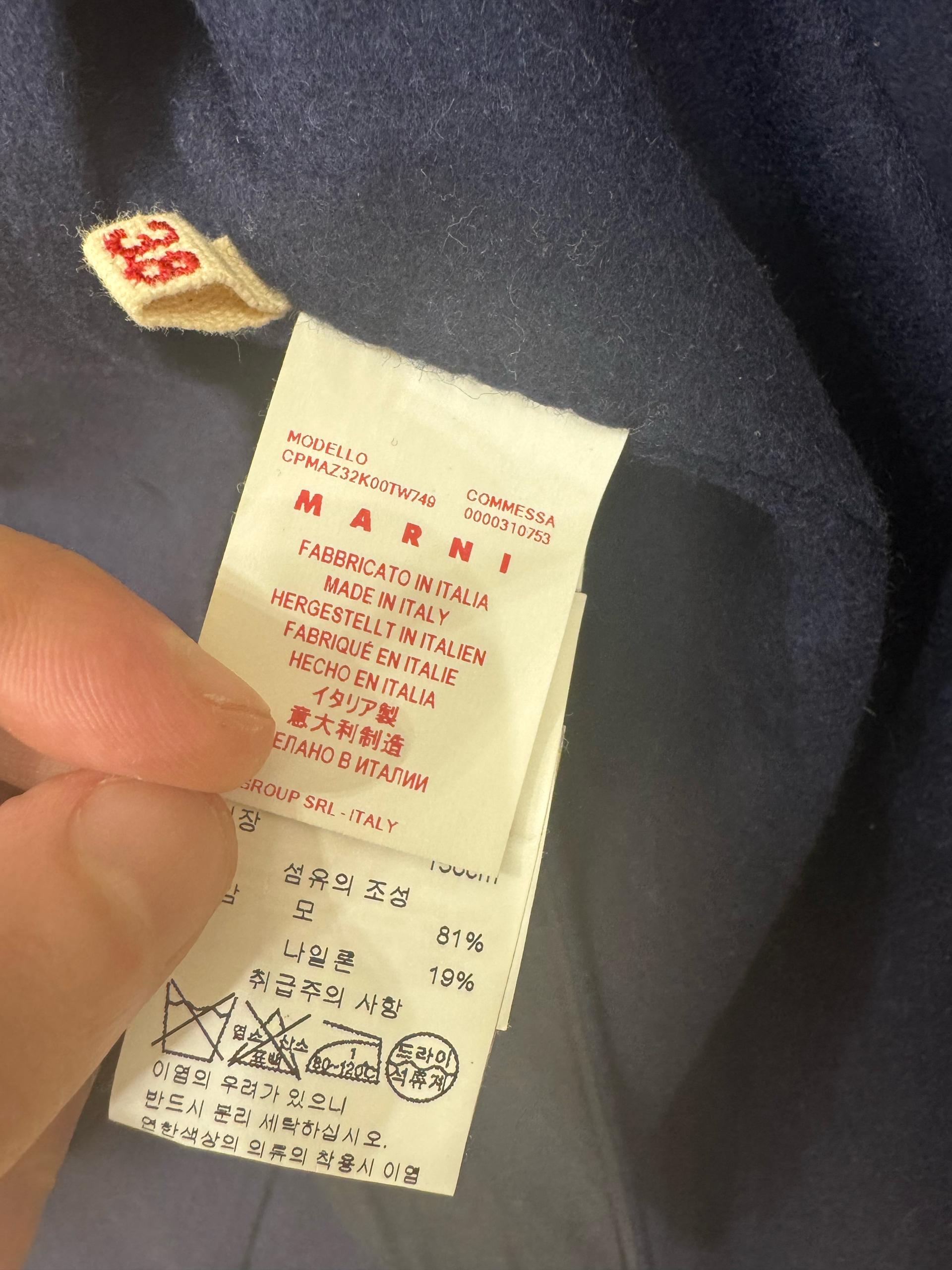 마르니 더블코트 (38) - 한번입고 이사때문에 처분합니다 6