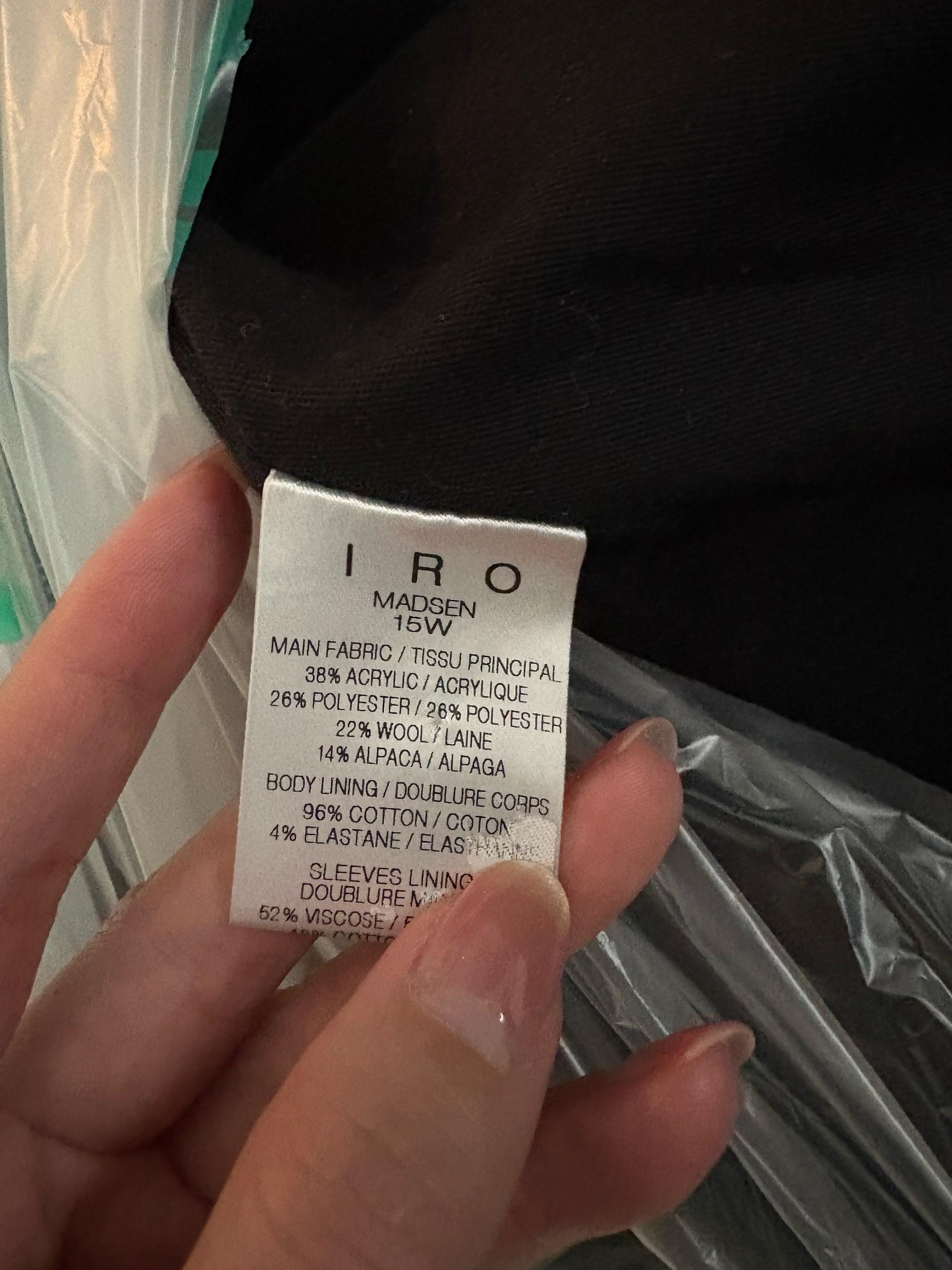 드라이완료 이로 IRO 코트 5