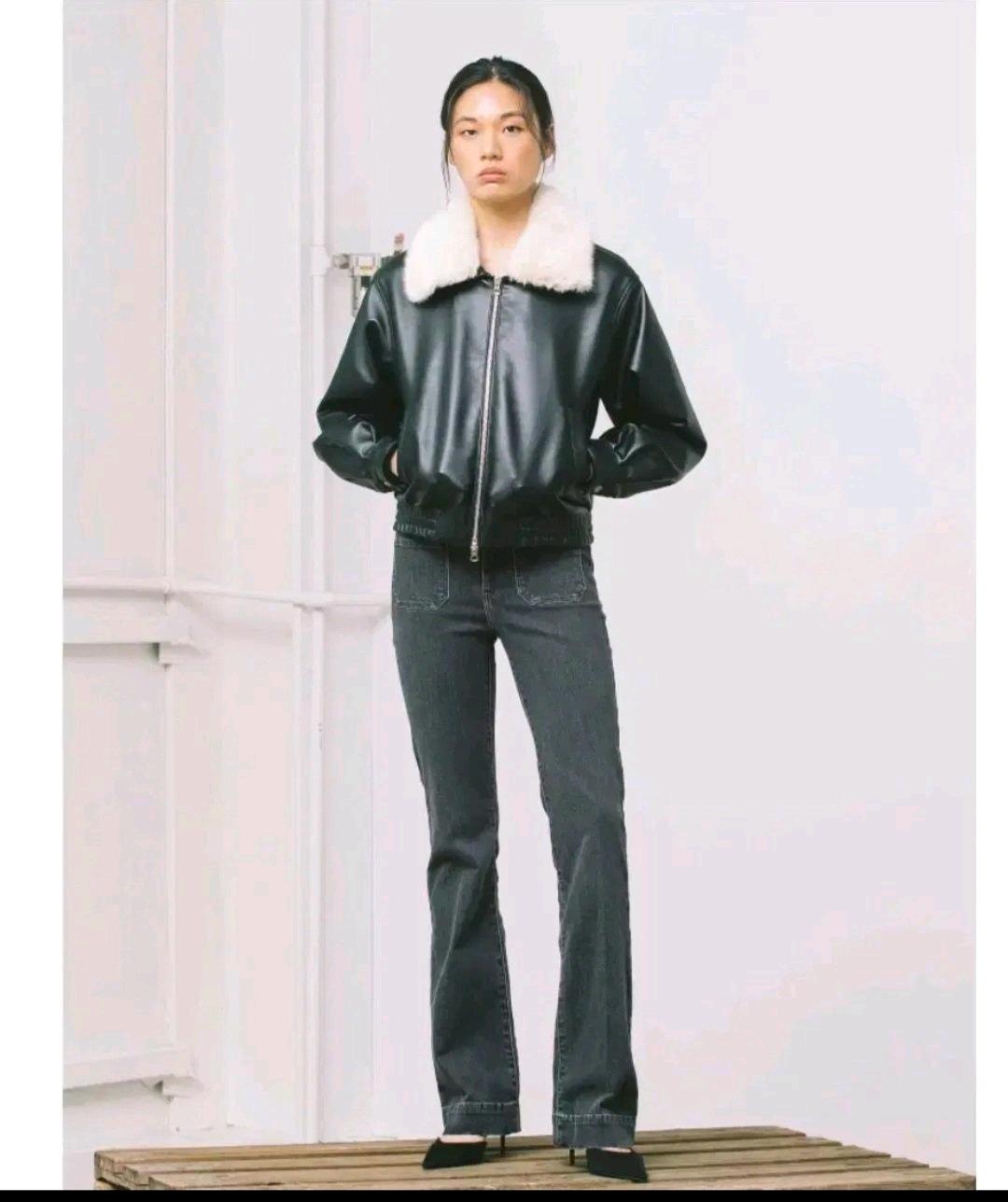 랭글러 에코 레더 붐버 자켓 6