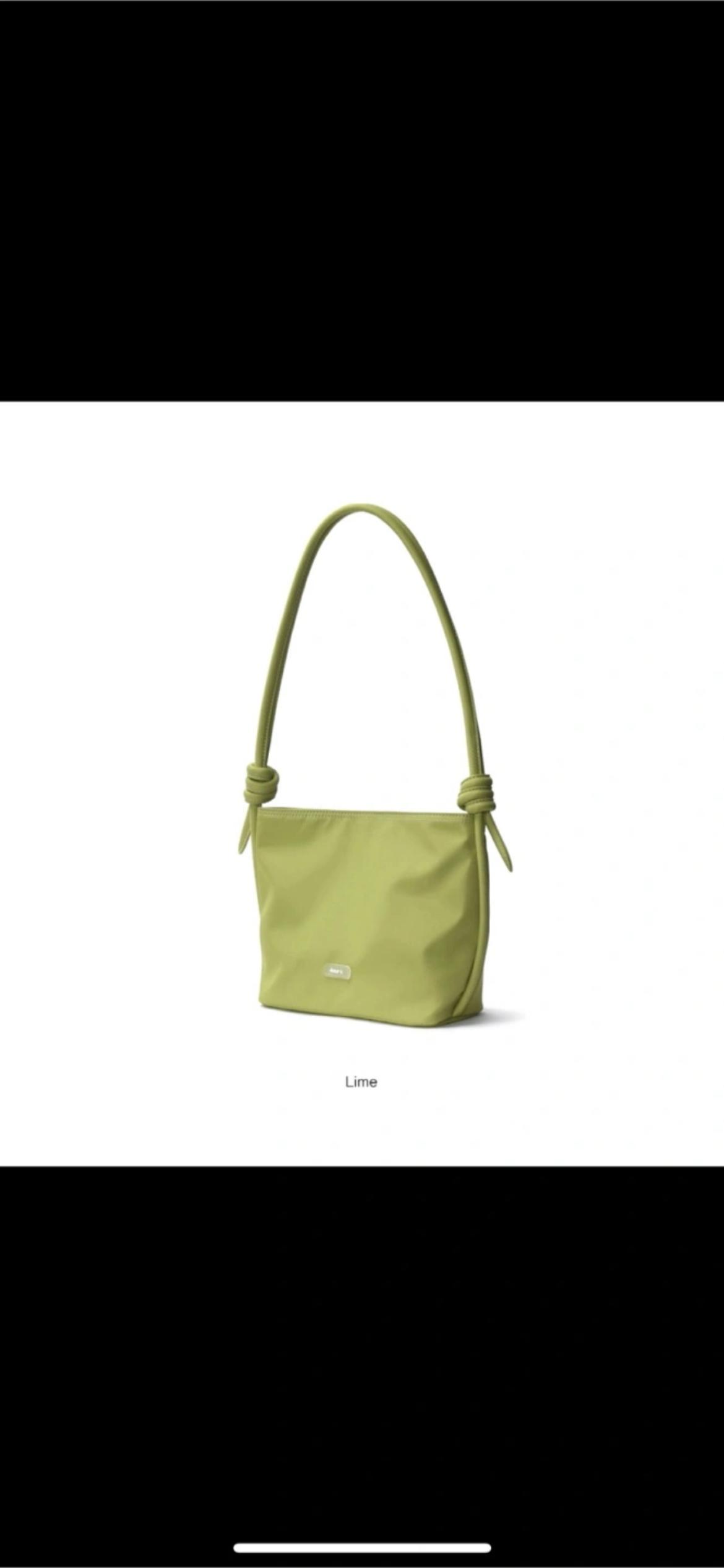 [새제품][4our b] Lotty Bags_Lime (크로스백/숄더백/핸드백)