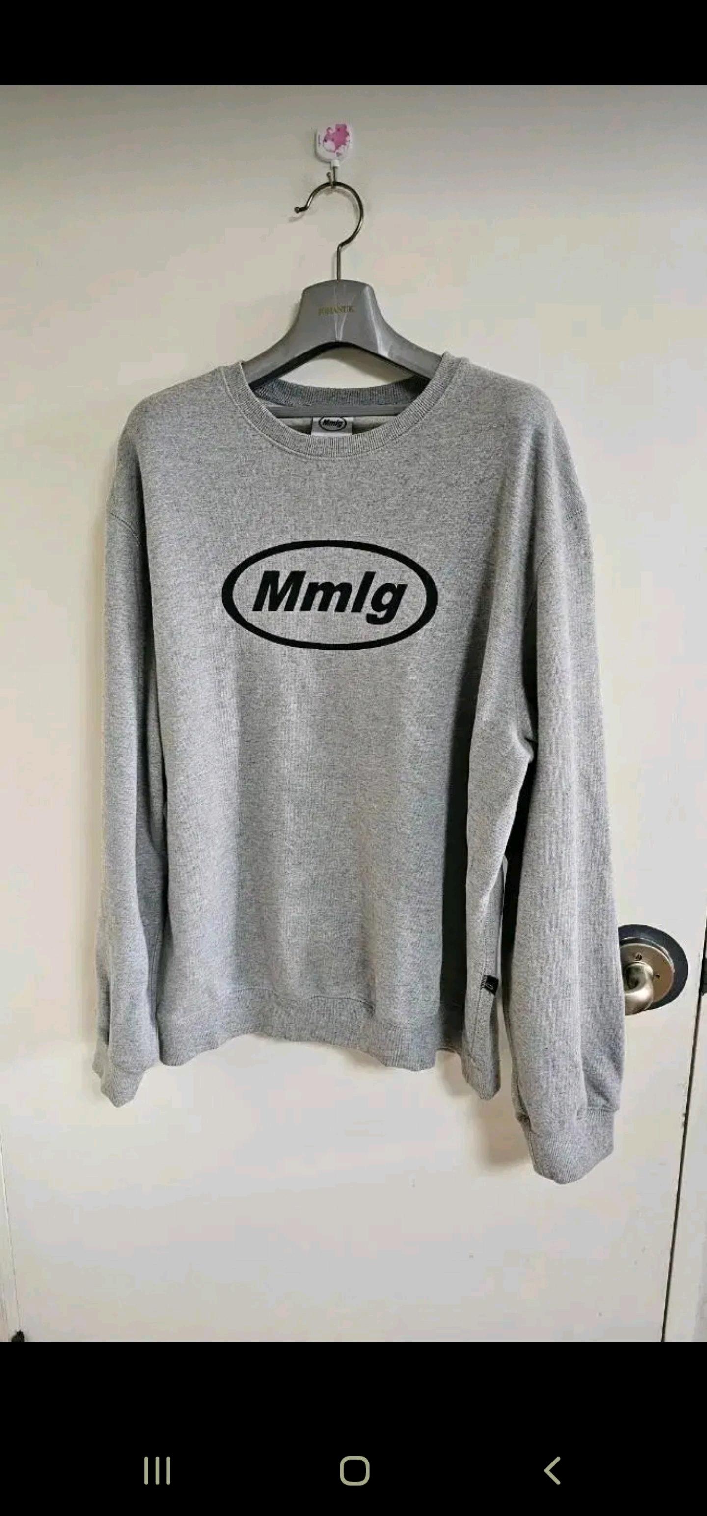 mmlg 라운드 기모 맨투맨  2