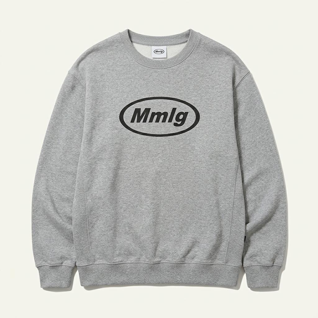 mmlg 라운드 기모 맨투맨  1