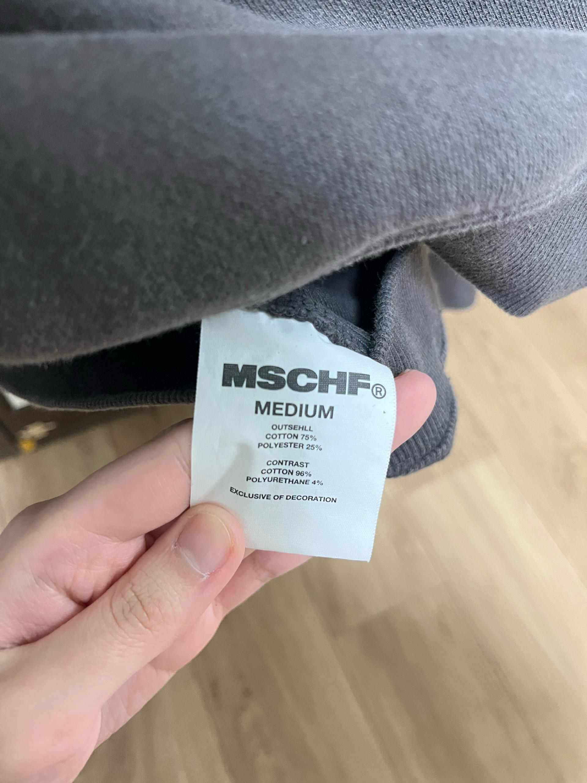 미스치프 기모 후드티 차콜 5