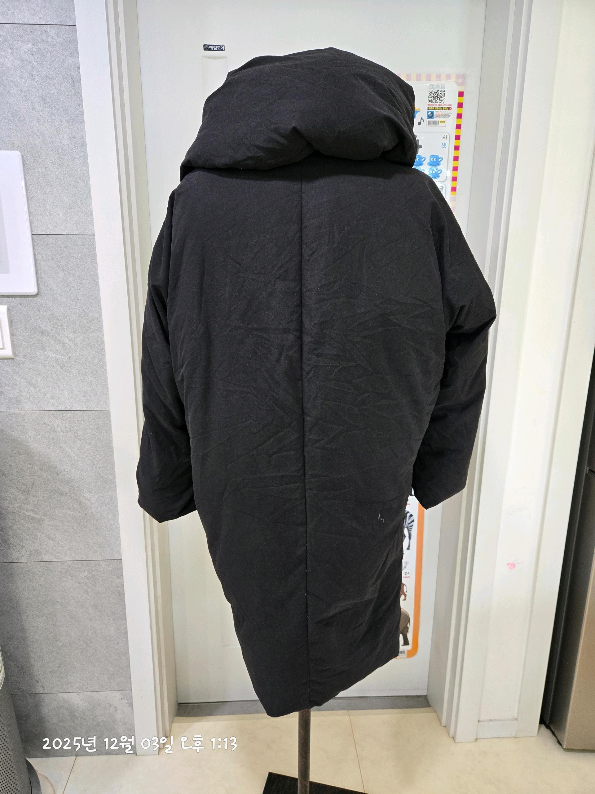 비비안웨스트우드 앵글로매니아 블랙 패딩 코트 40 3