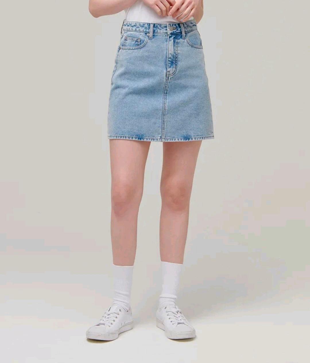 무신사 스탠다드 우먼 데님 스커트 XS 2