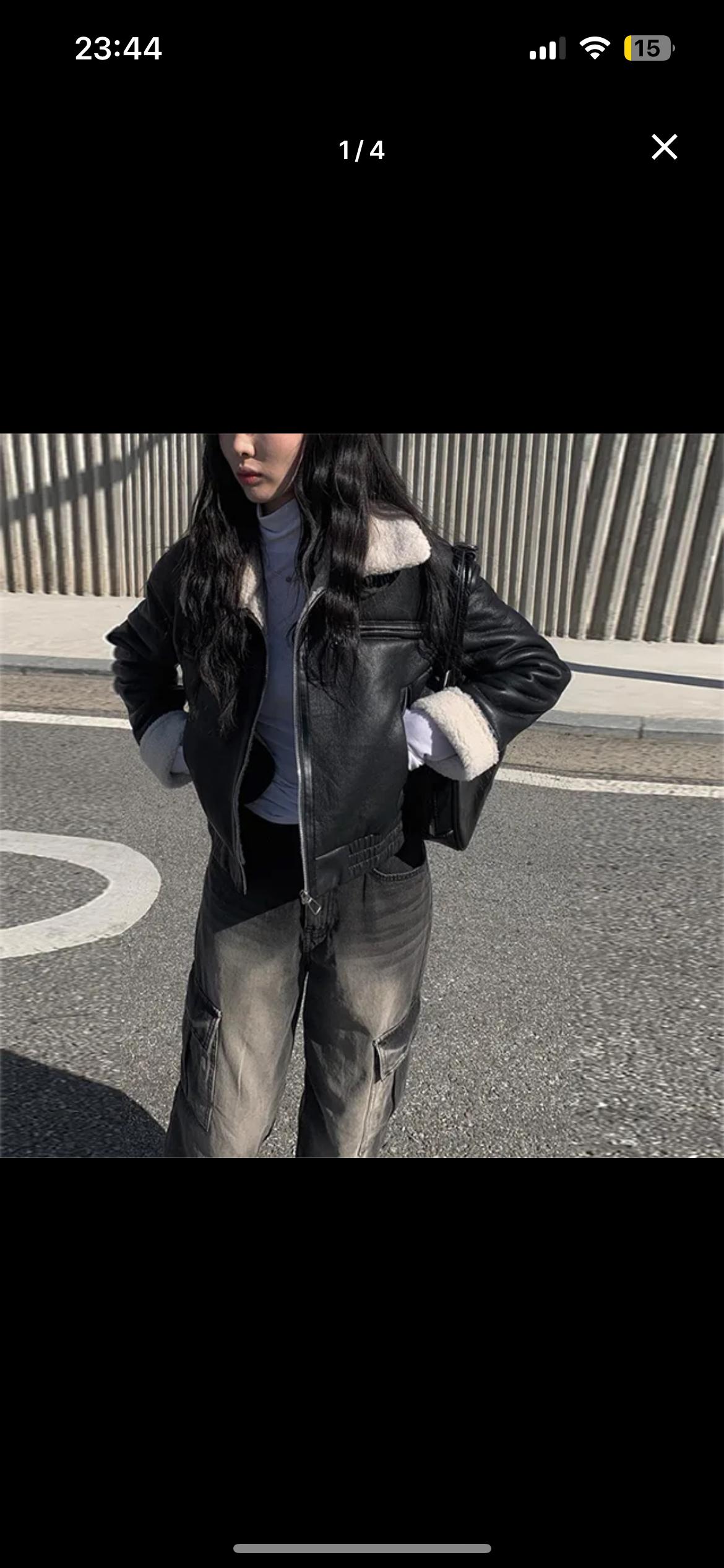 베츠 레더 양털 숏 무스탕 6