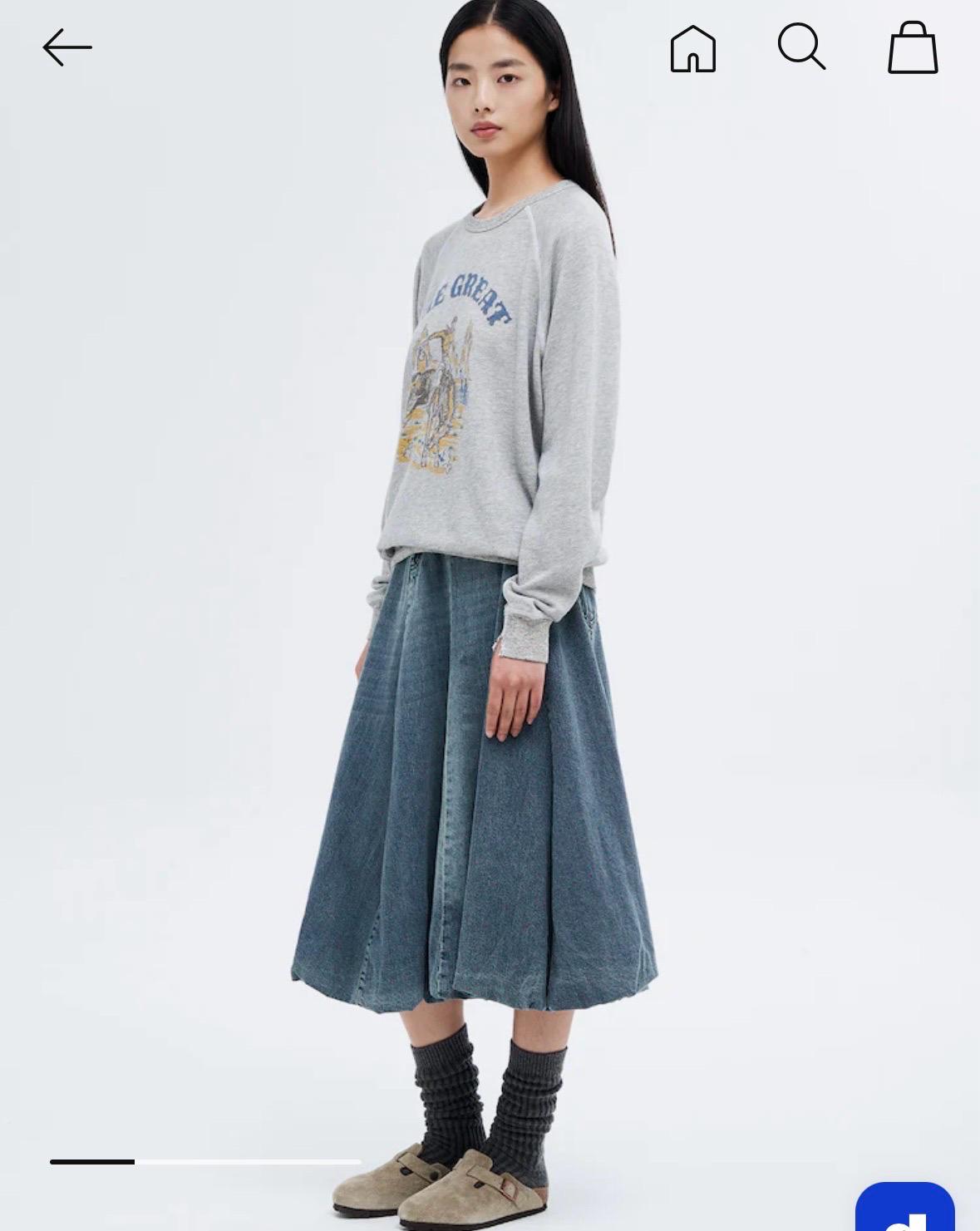 Sea New York 씨뉴욕 데님 스커트 3