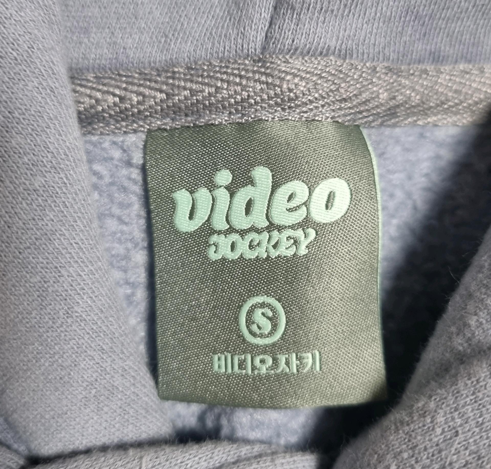 비디오자키 후드티 S 4