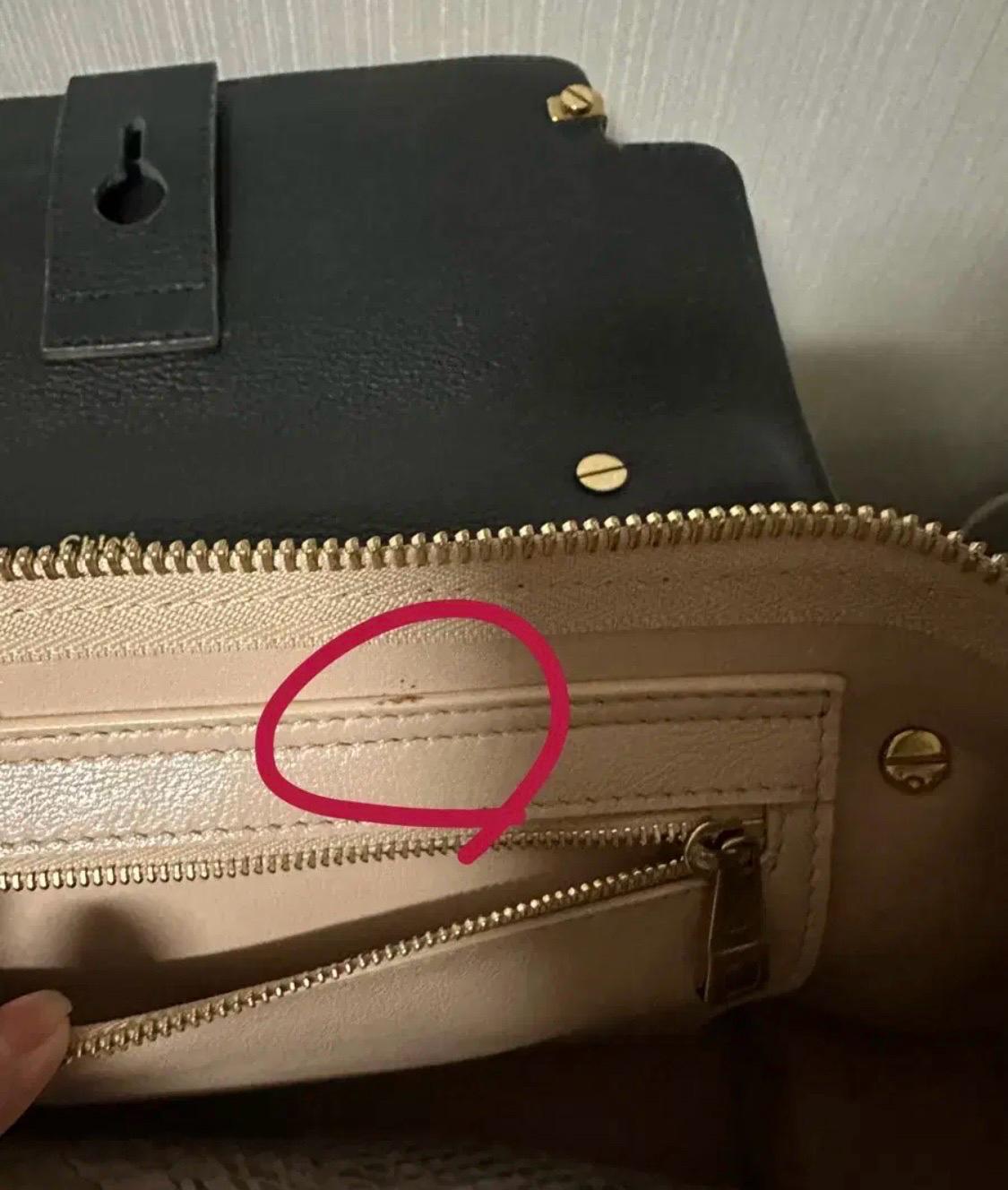 끌로에 클레어백 블랙 라지  7