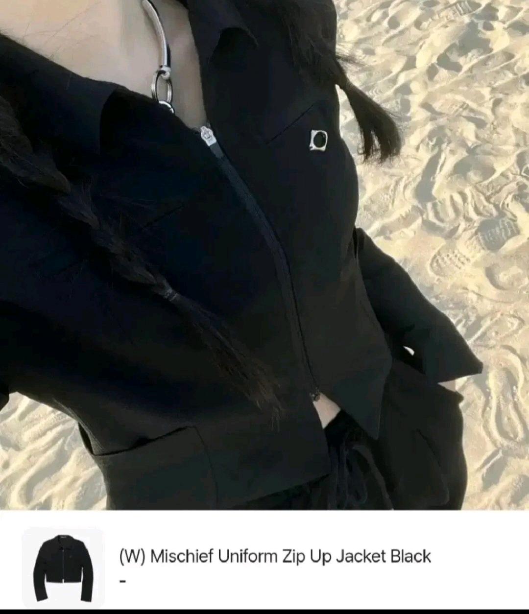 (새상품)미스치프 유니폼 자켓 셋업 3
