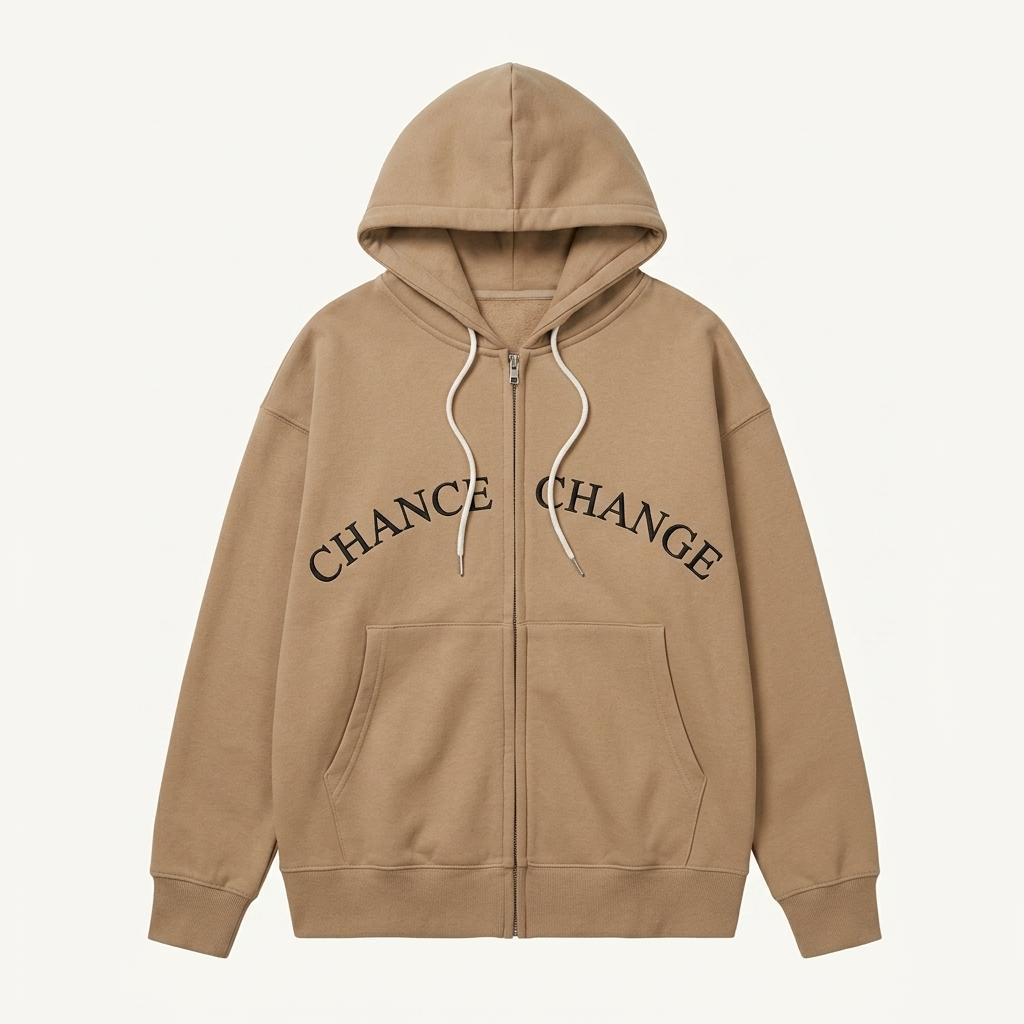 챈스챈스 기모 후드집업 1