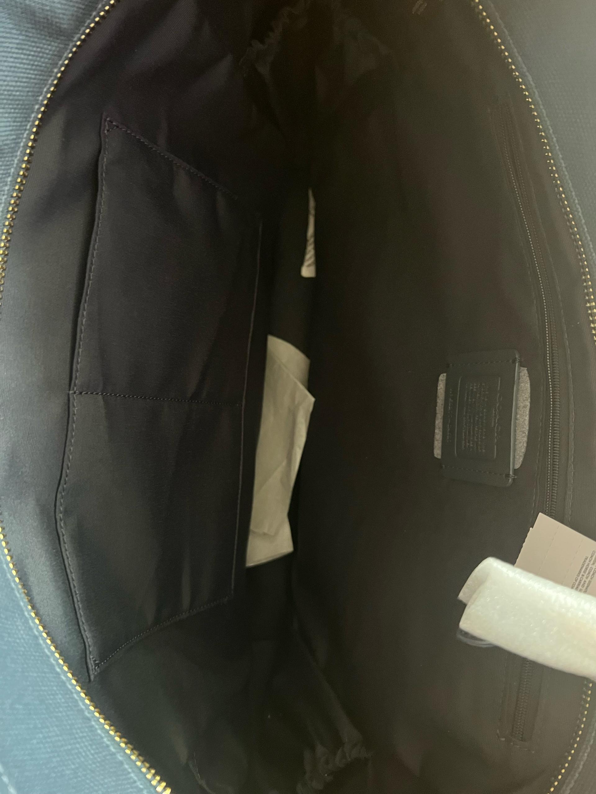 코치 쇼퍼백 토트백 숄더백 블루 새상품 6