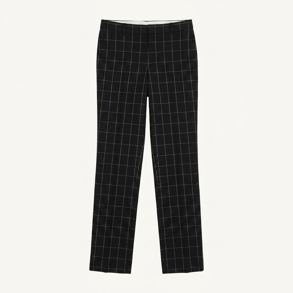 (MIXXO) 블랙 체크 슬랙스/55추천/상태최상 1