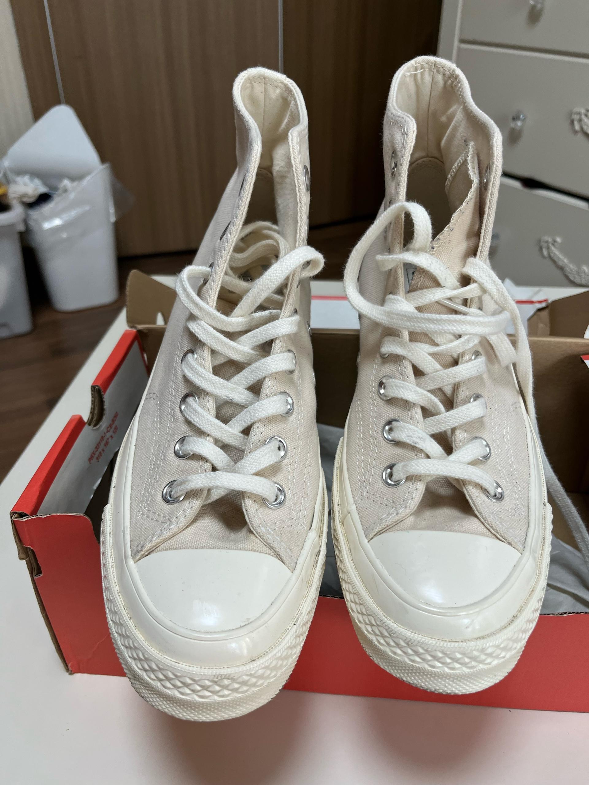 컨버스  척테일러70 네추럴 하이  260 2