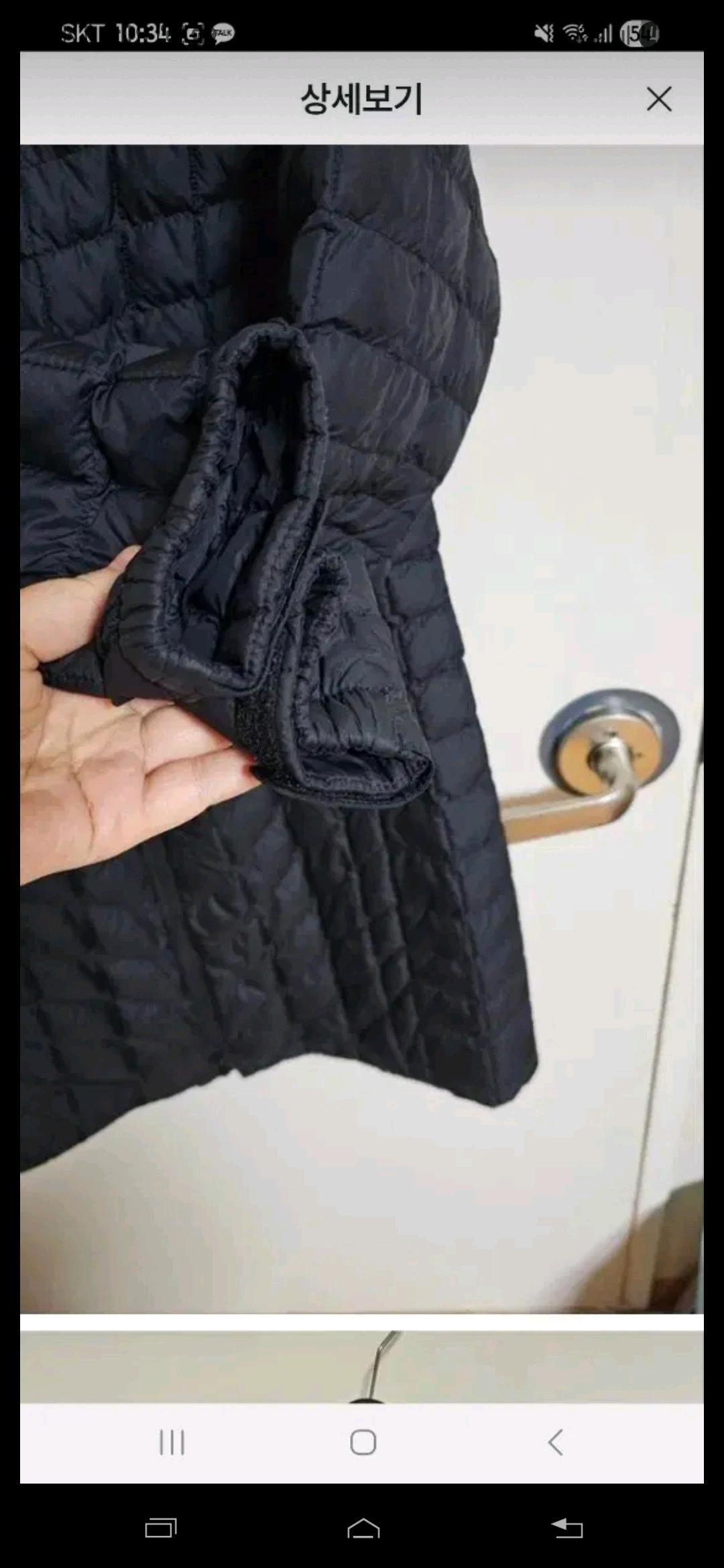 노스페이스 경량 롱패딩  5