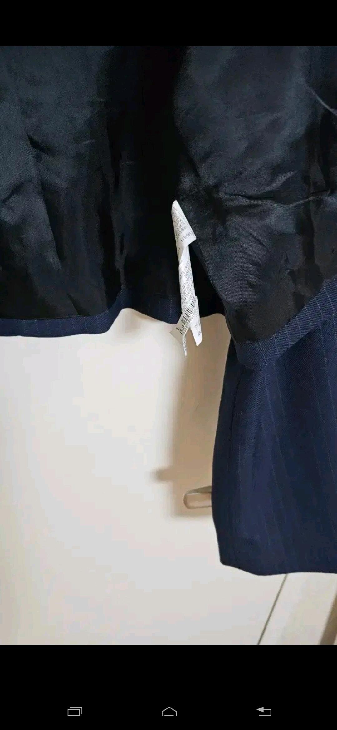 자라 크롭 스트라이프 블레이져 자켓  9