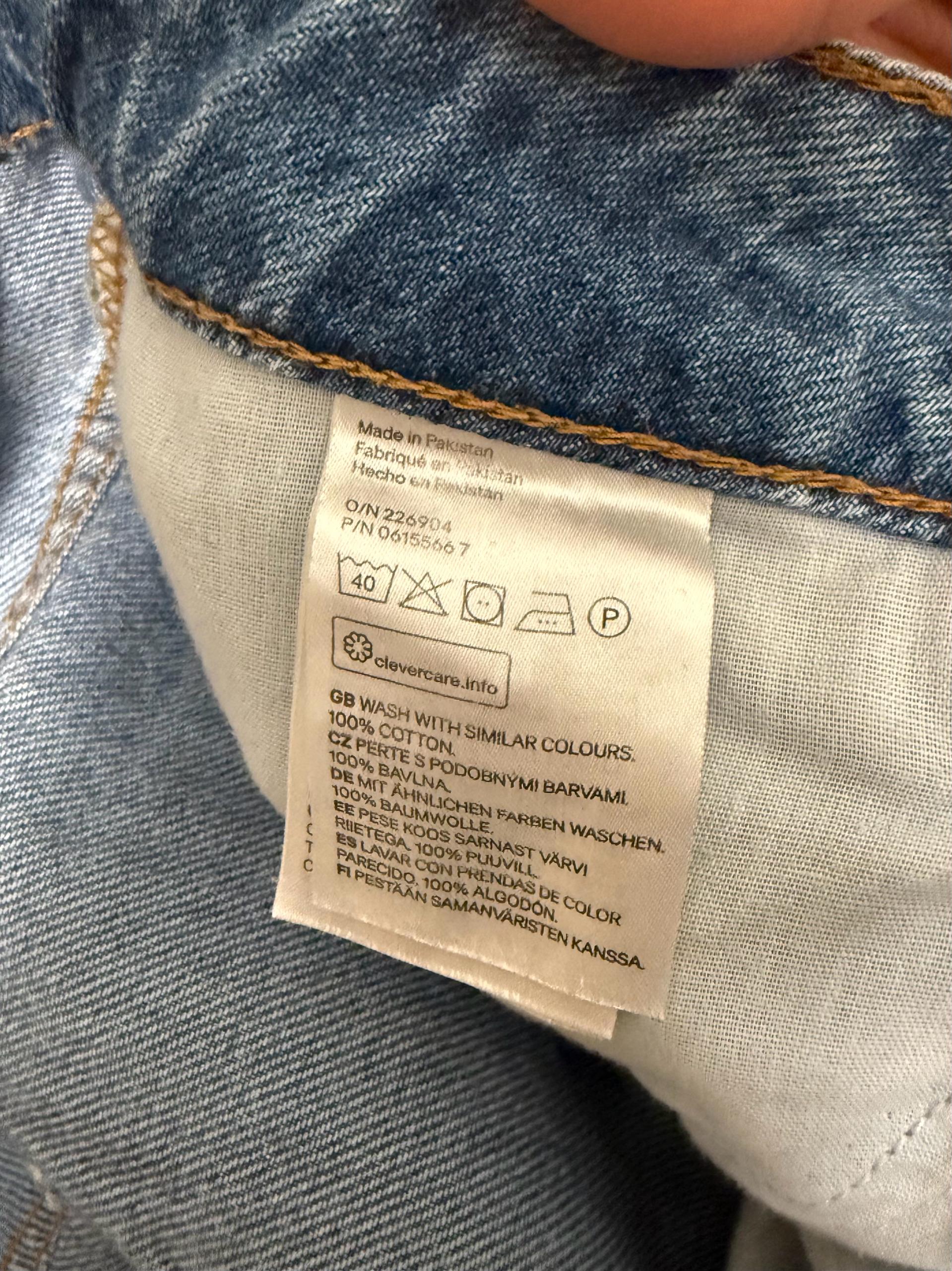 H&M 와이드 데님 팬츠 6