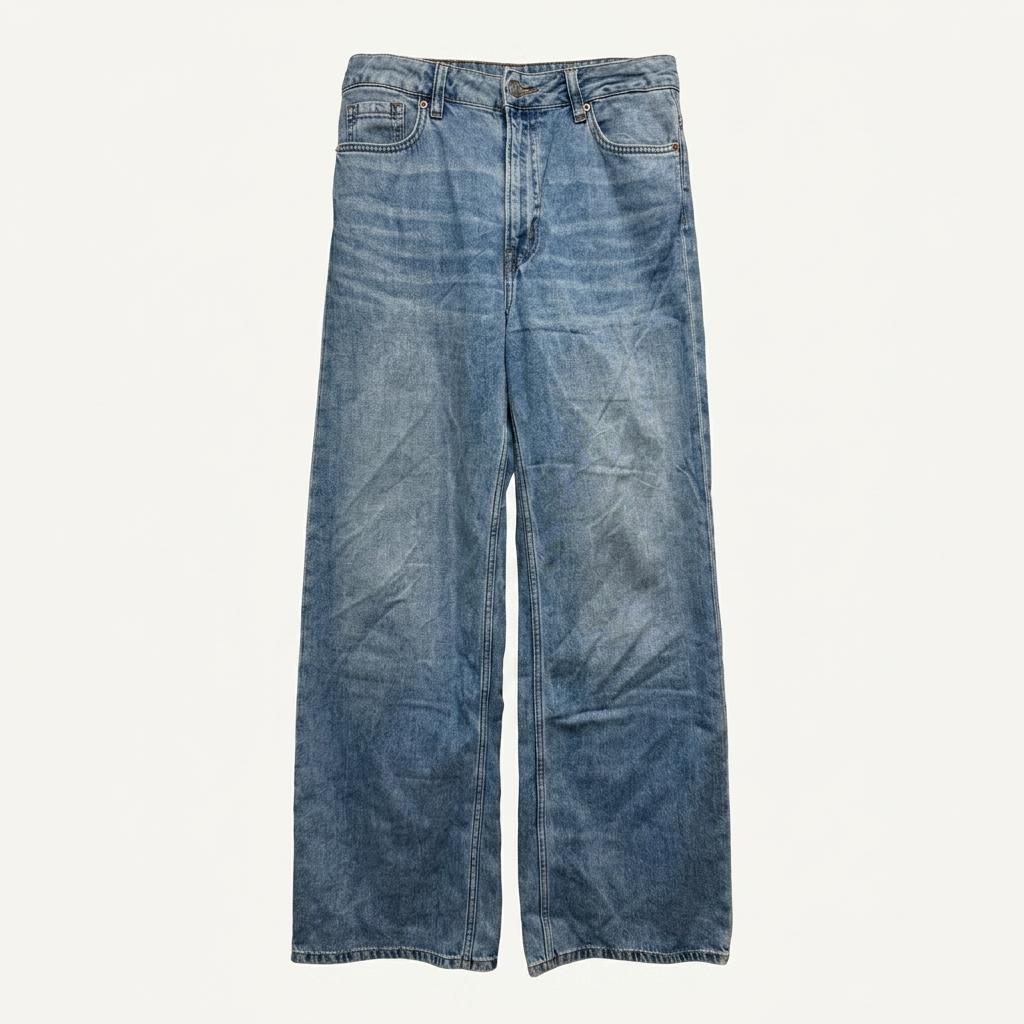 H&M 와이드 데님 팬츠 1