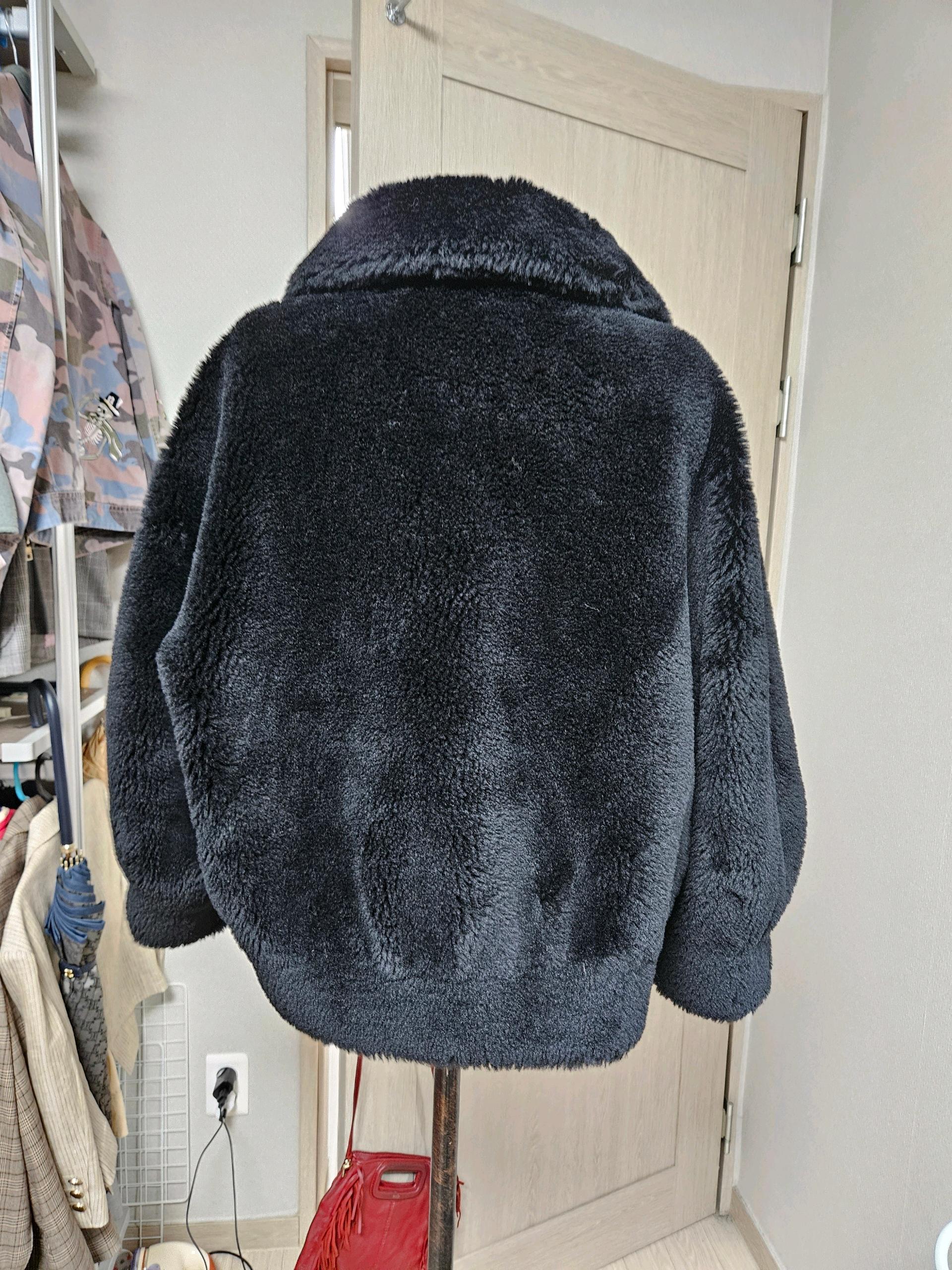 AtG 양모 퍼 자켓 블랙 66 4