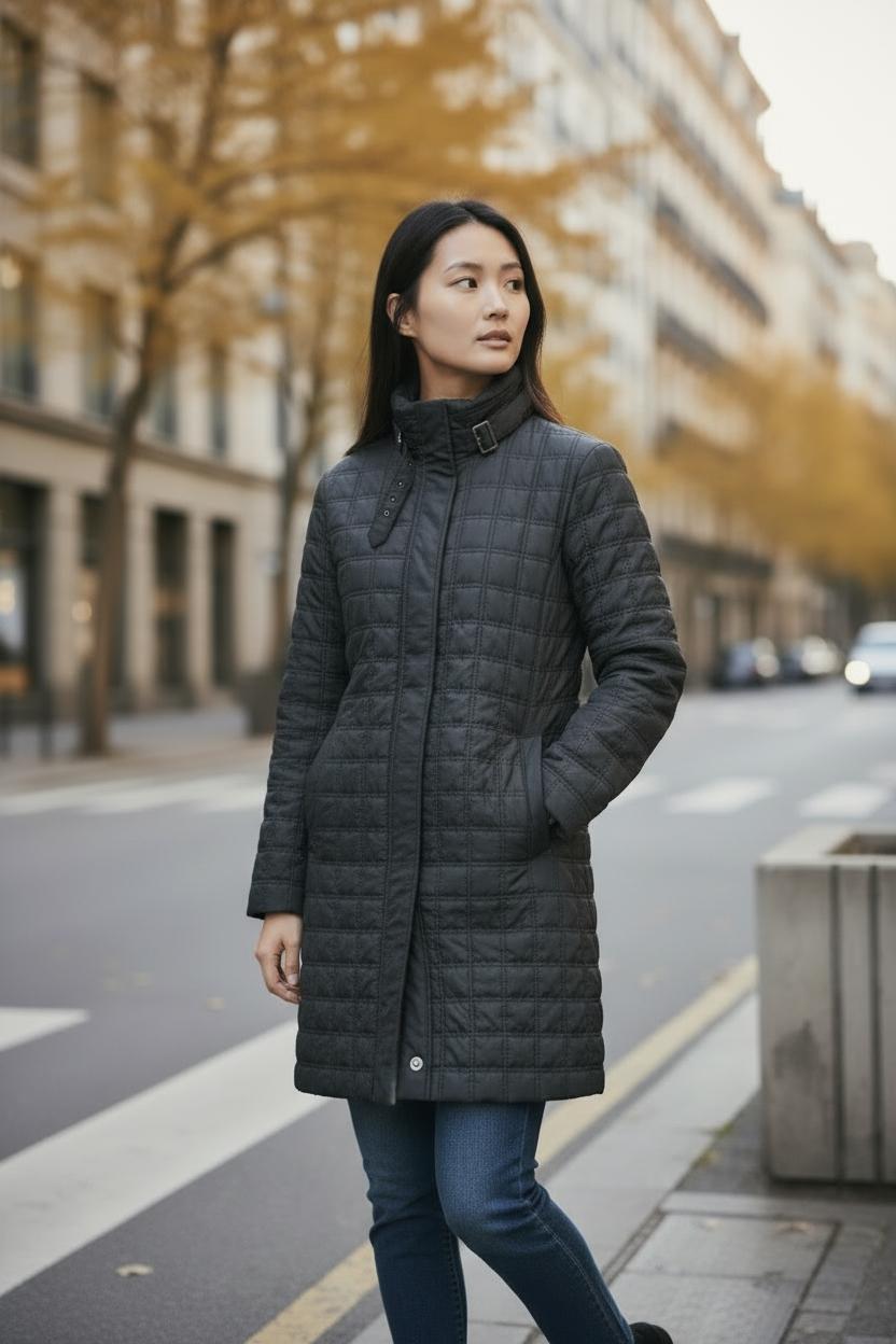 버버리 퀼팅 롱패딩 2