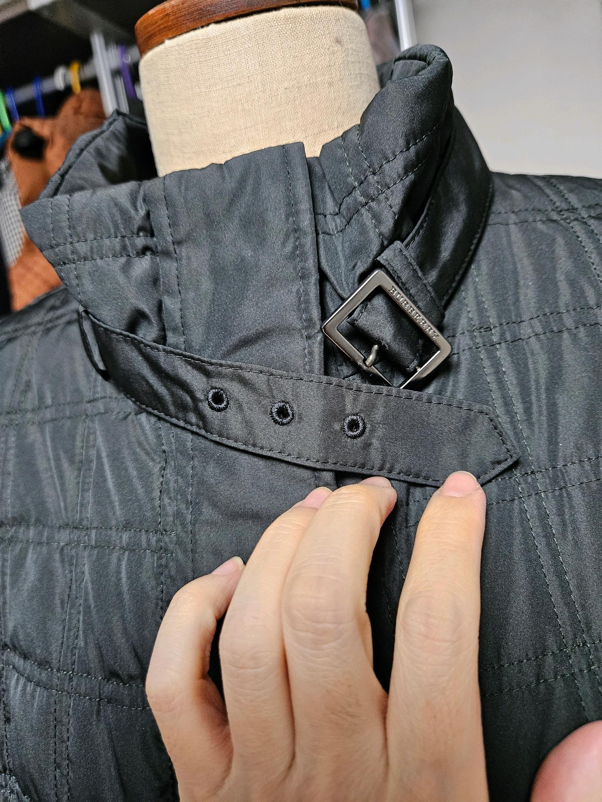 버버리 퀼팅 롱패딩 6