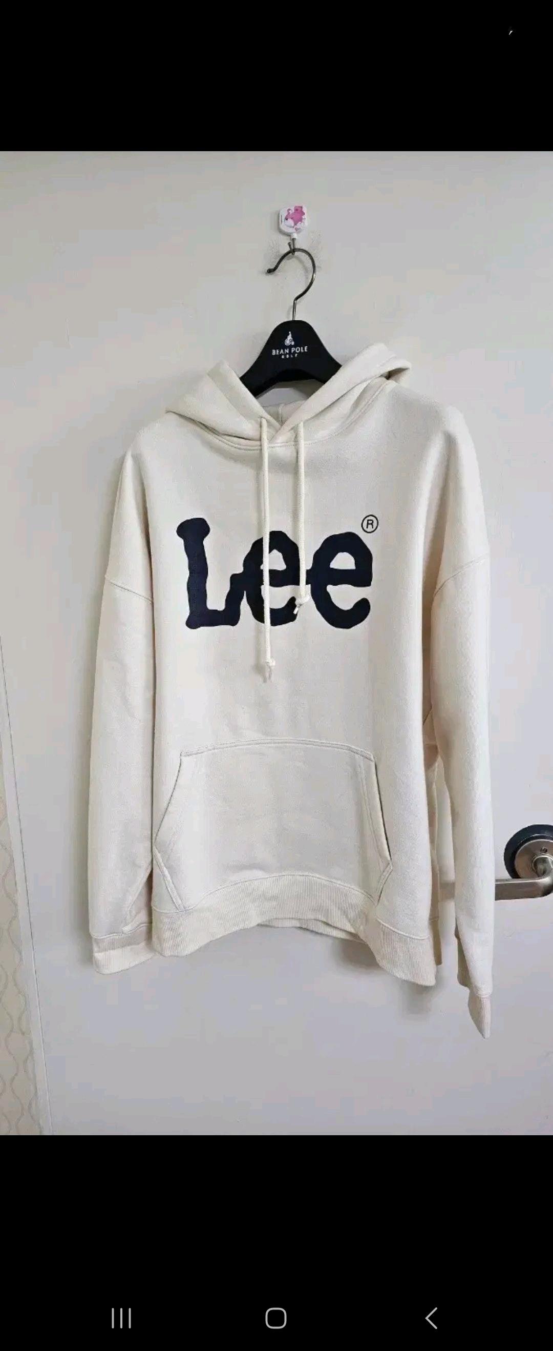 LEE 남녀공용 후드 맨투맨  2