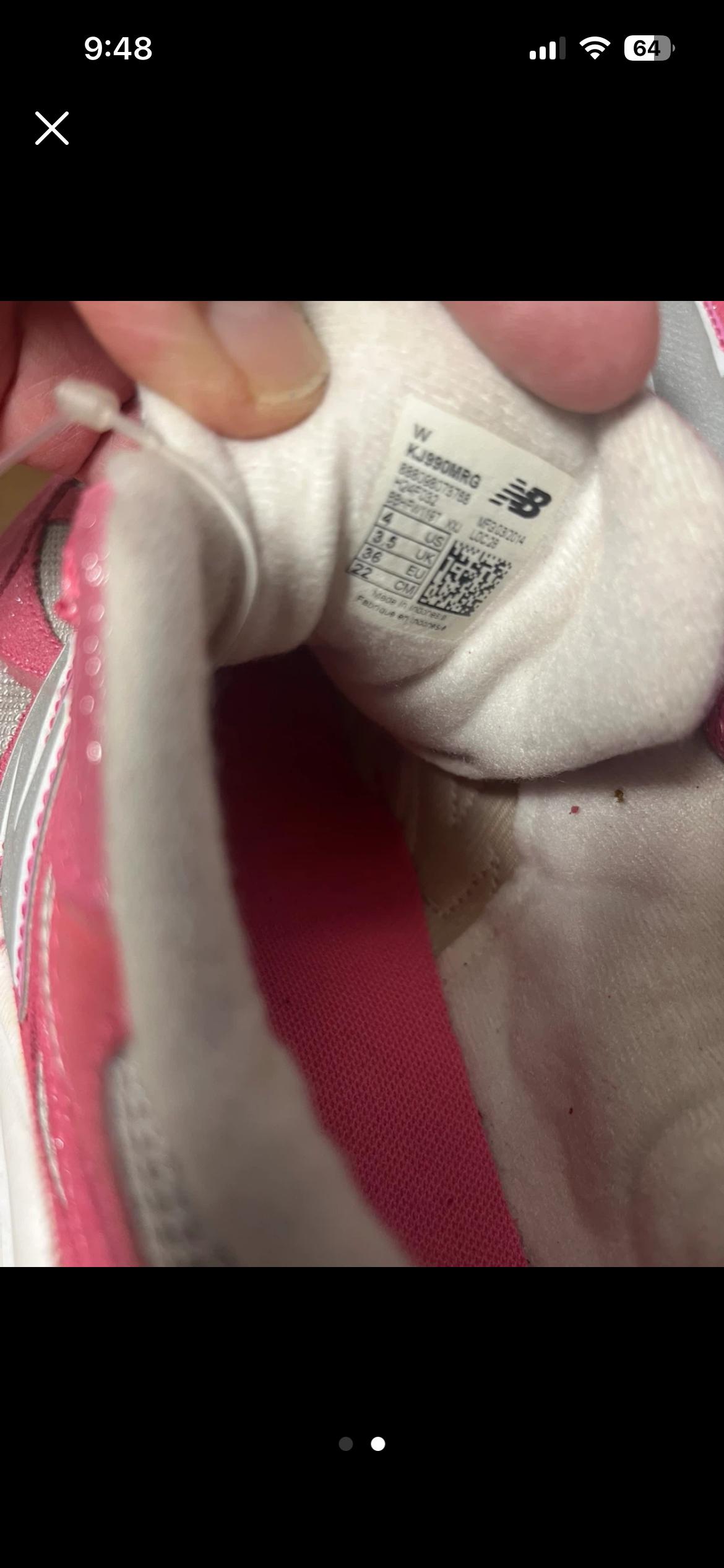 뉴발란스990 핫핑 미개봉새상품 3