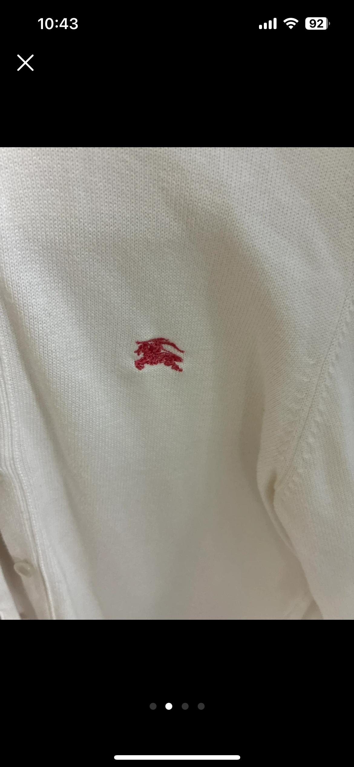 버버리 가디건 2