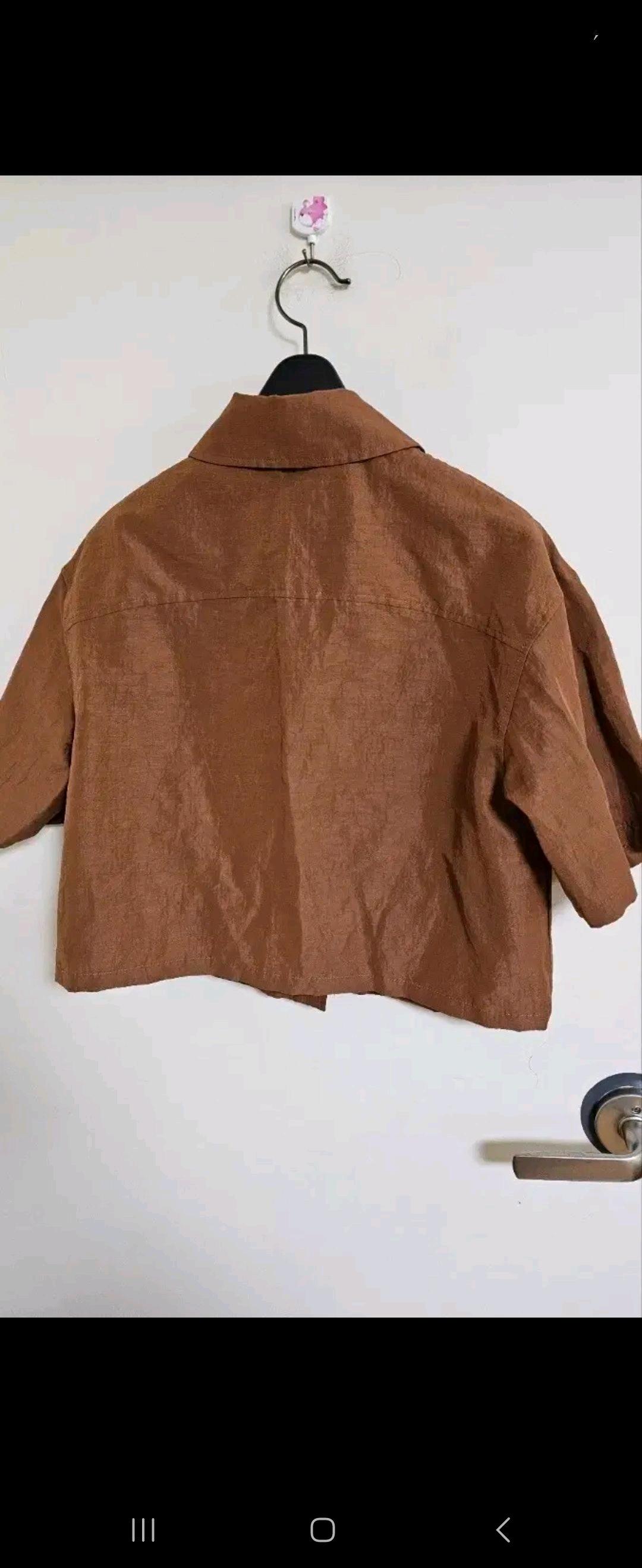 랑방 비딩 자수 패치 크롭 셔츠겸 자켓  7