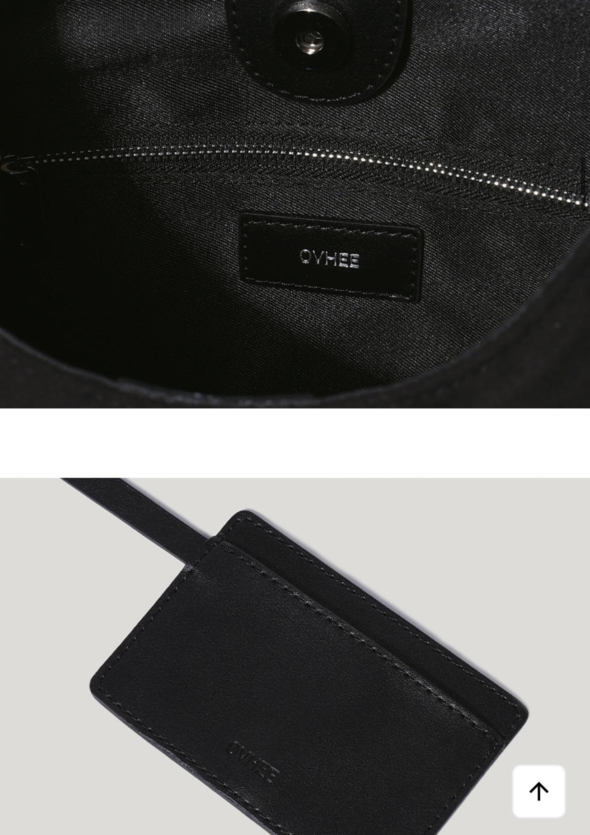 플럼 스웨이드 호보백 Flume Suede Hobo Bag_Black 9