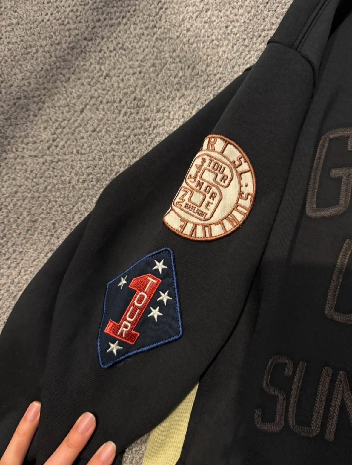 썬러브 Champion Jacket Black 5