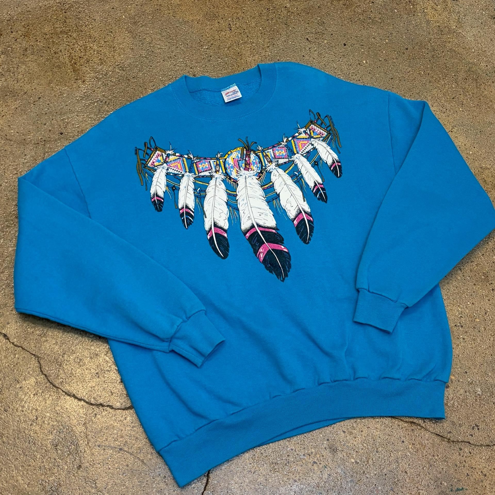 [20%세일] 90s Made in USA 빈티지 저지스 인디언 맨투맨  3