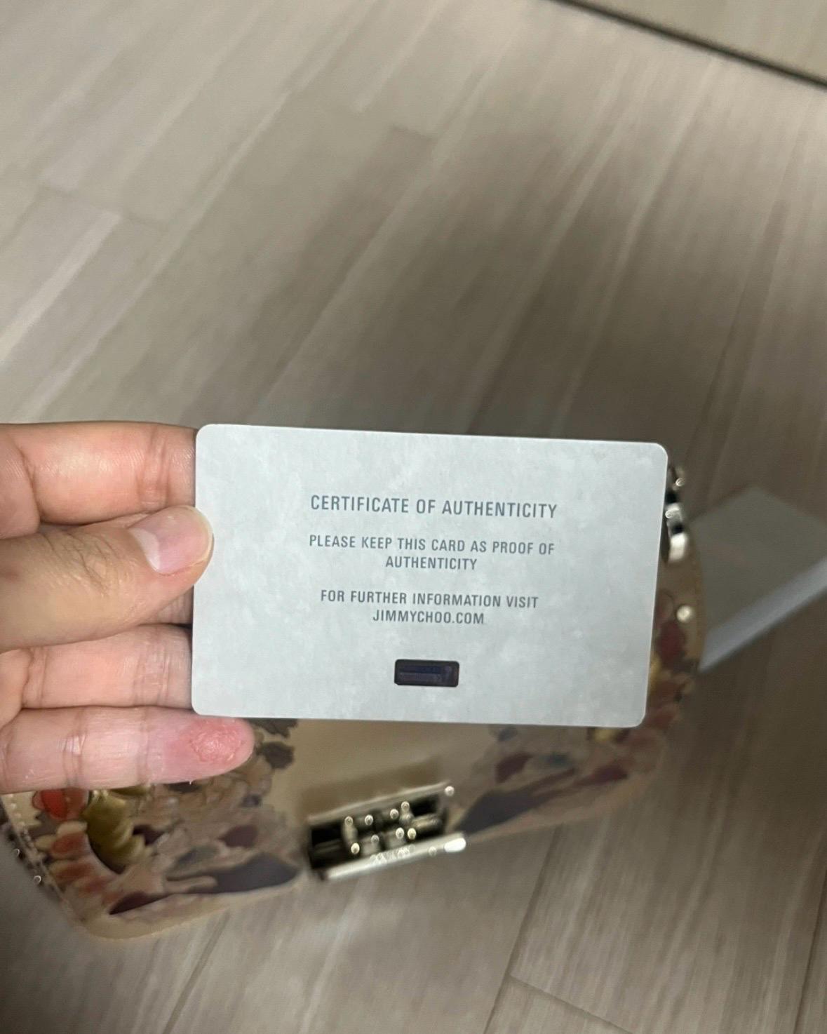 JIMMY CHOO 지미추 로켓 시티 체인 숄더백  4