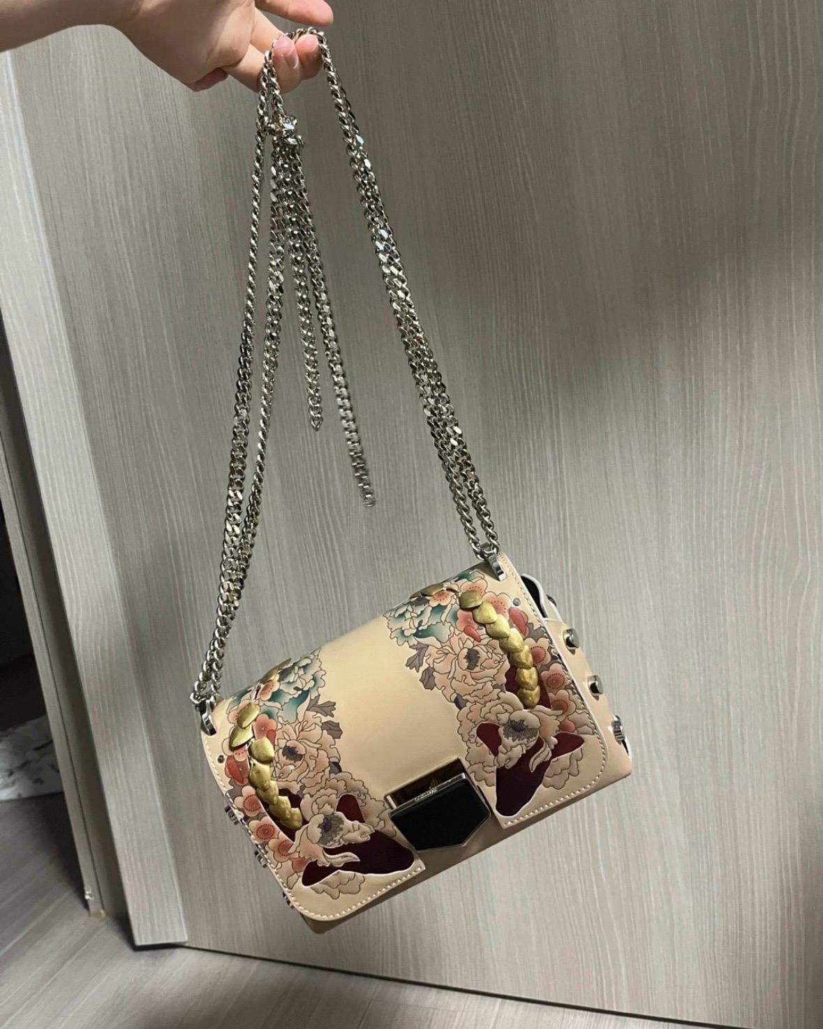 JIMMY CHOO 지미추 로켓 시티 체인 숄더백  3