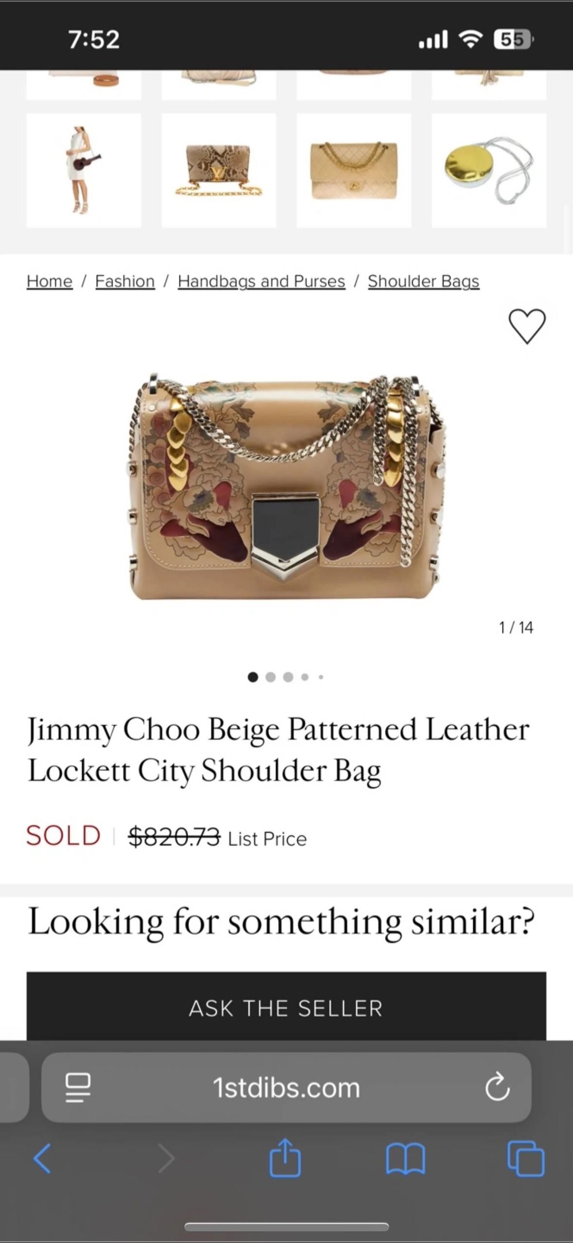 JIMMY CHOO 지미추 로켓 시티 체인 숄더백  10