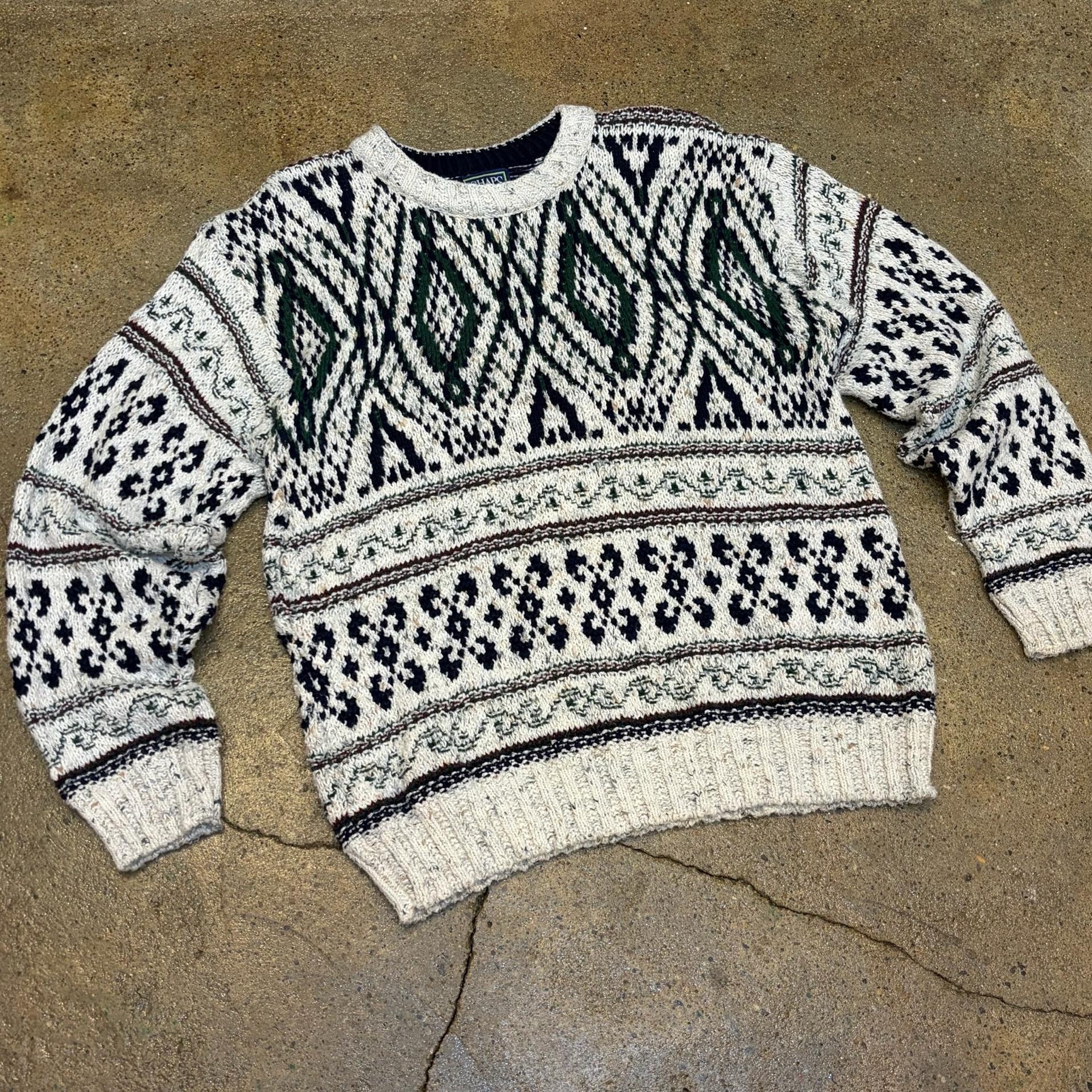 90s Made in USA 빈티지 챕스 랄프로렌 크리스마스 니트 3