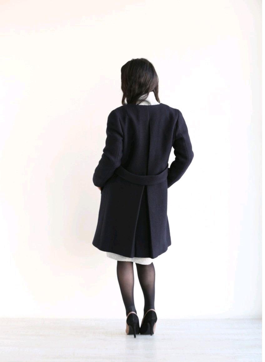 일본 MACPHEE 네이비 울 코트 44~55사이즈 2