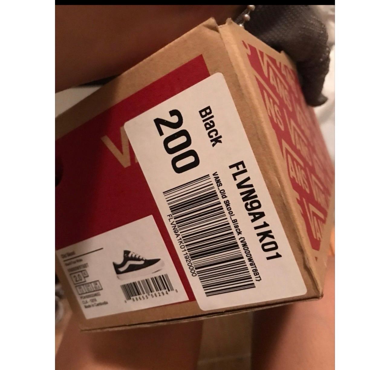 반스 올드스쿨 블랙 200mm 스케이트보드화 2