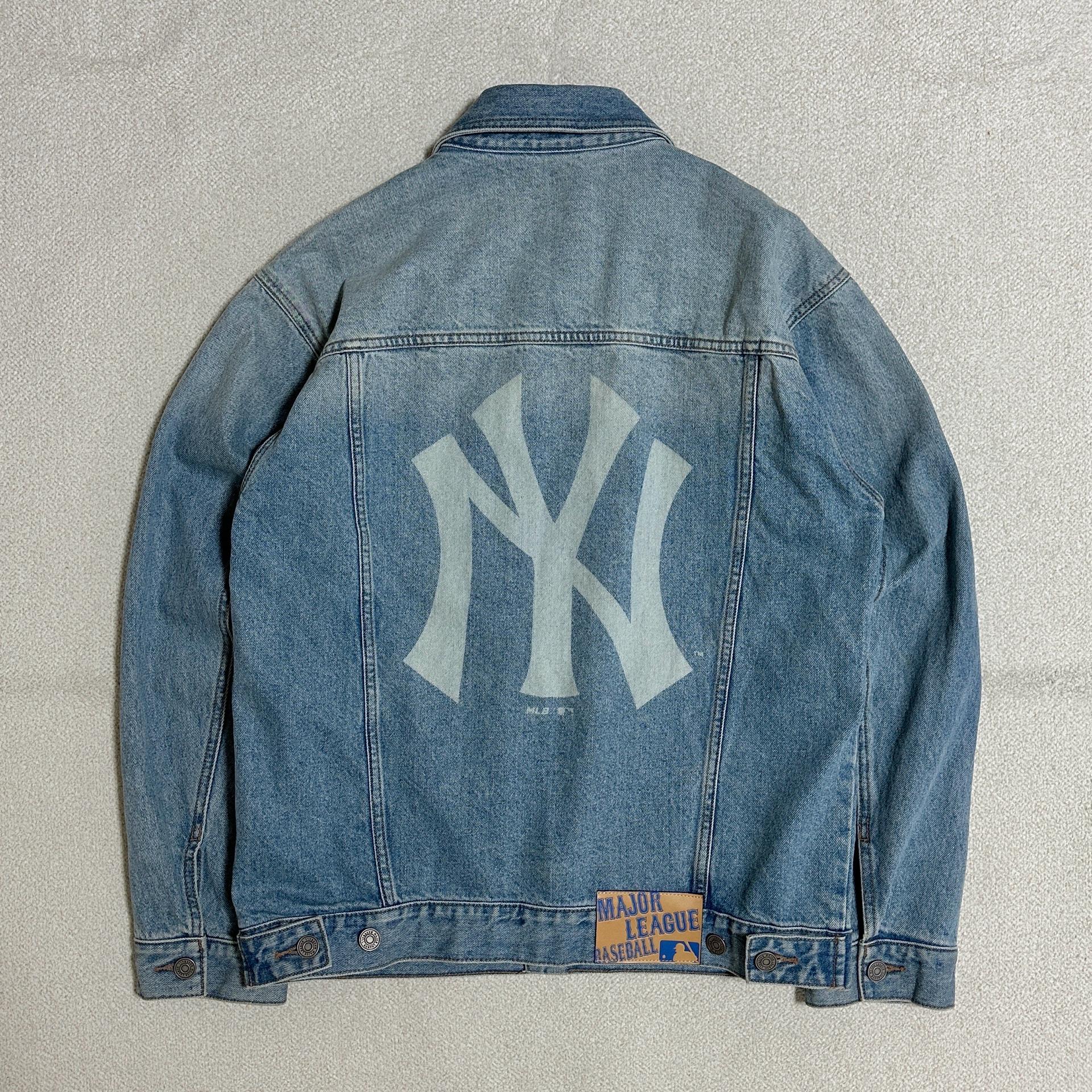 MLB 빅로고 데님자켓 NY 4