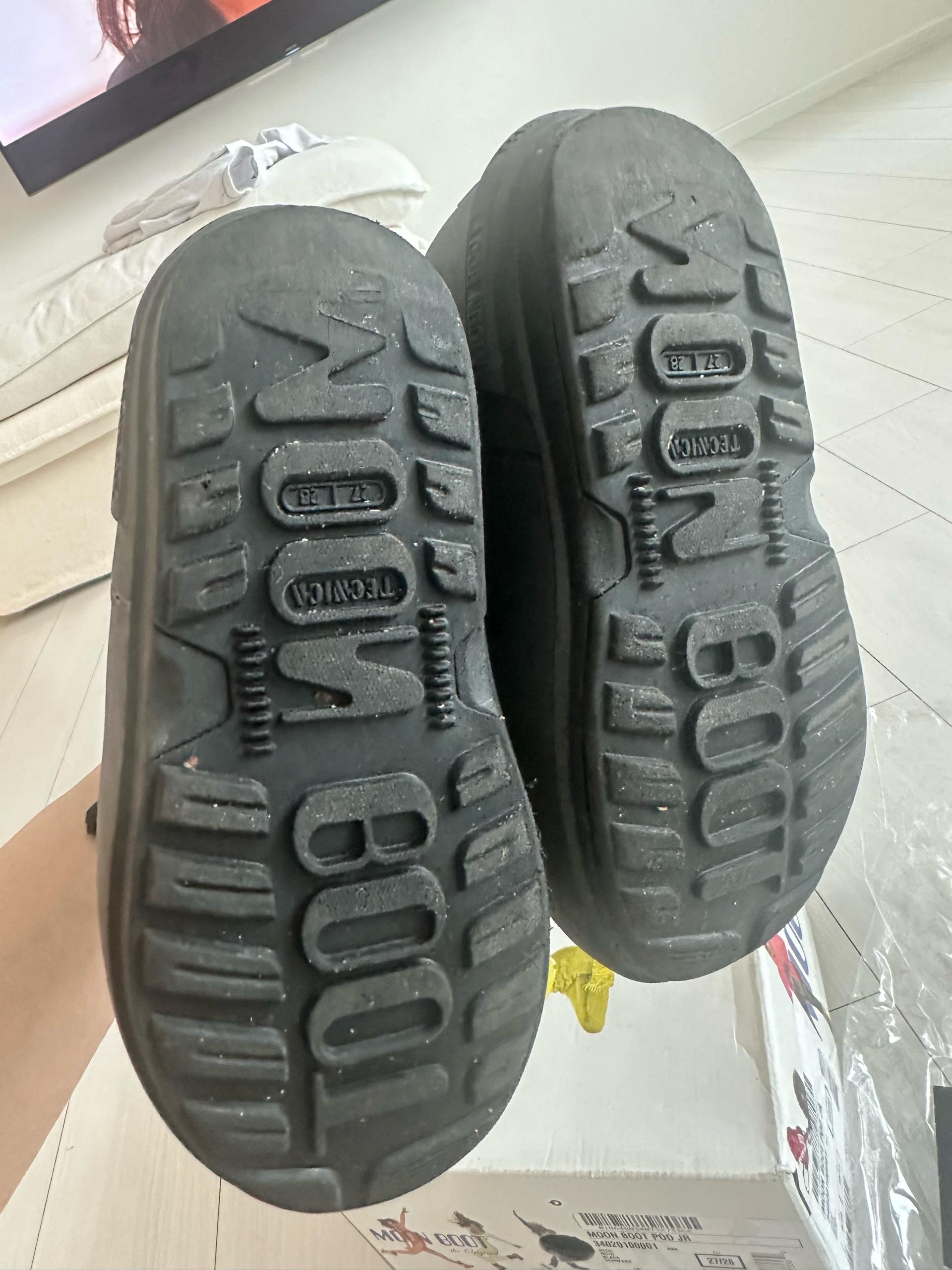 문부츠 아동 부츠 블랙 EU 27/28 8