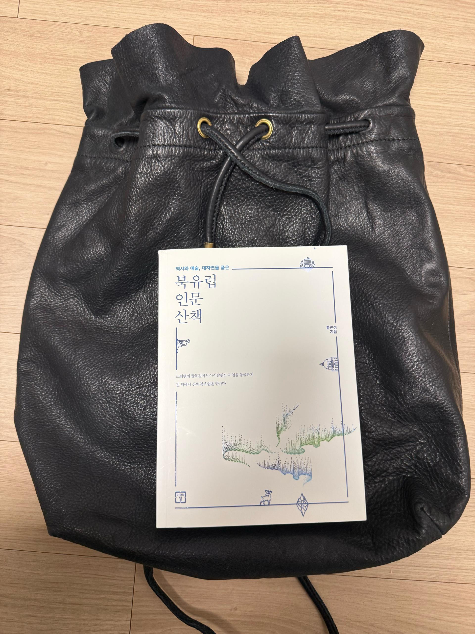 코스 소가죽  투웨이 스트링 백 6
