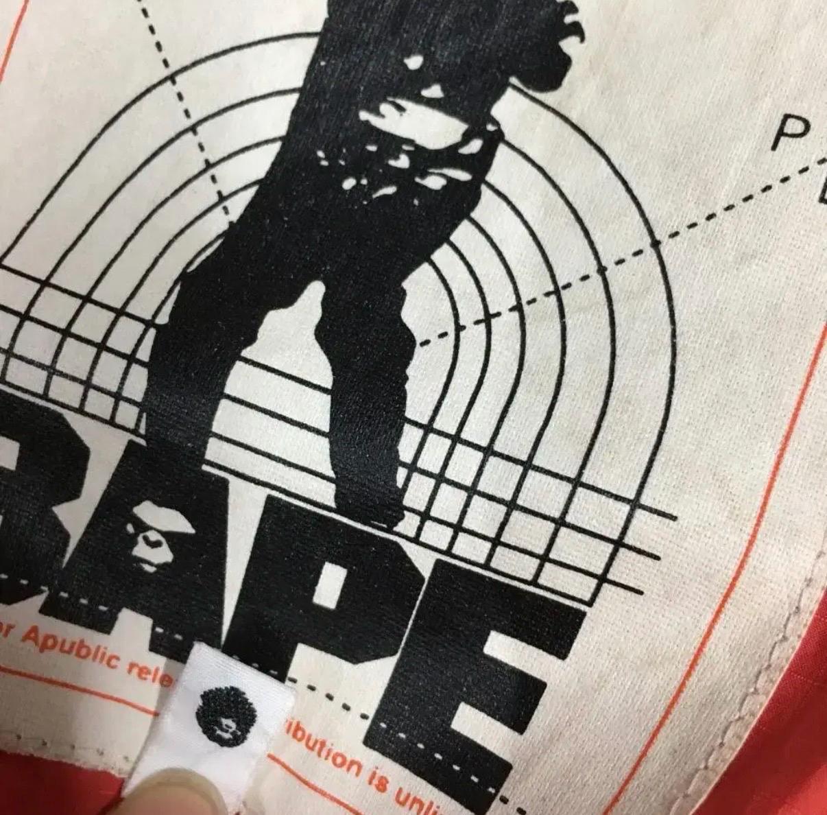 BAPE 베이프 레드 카모 자켓 3