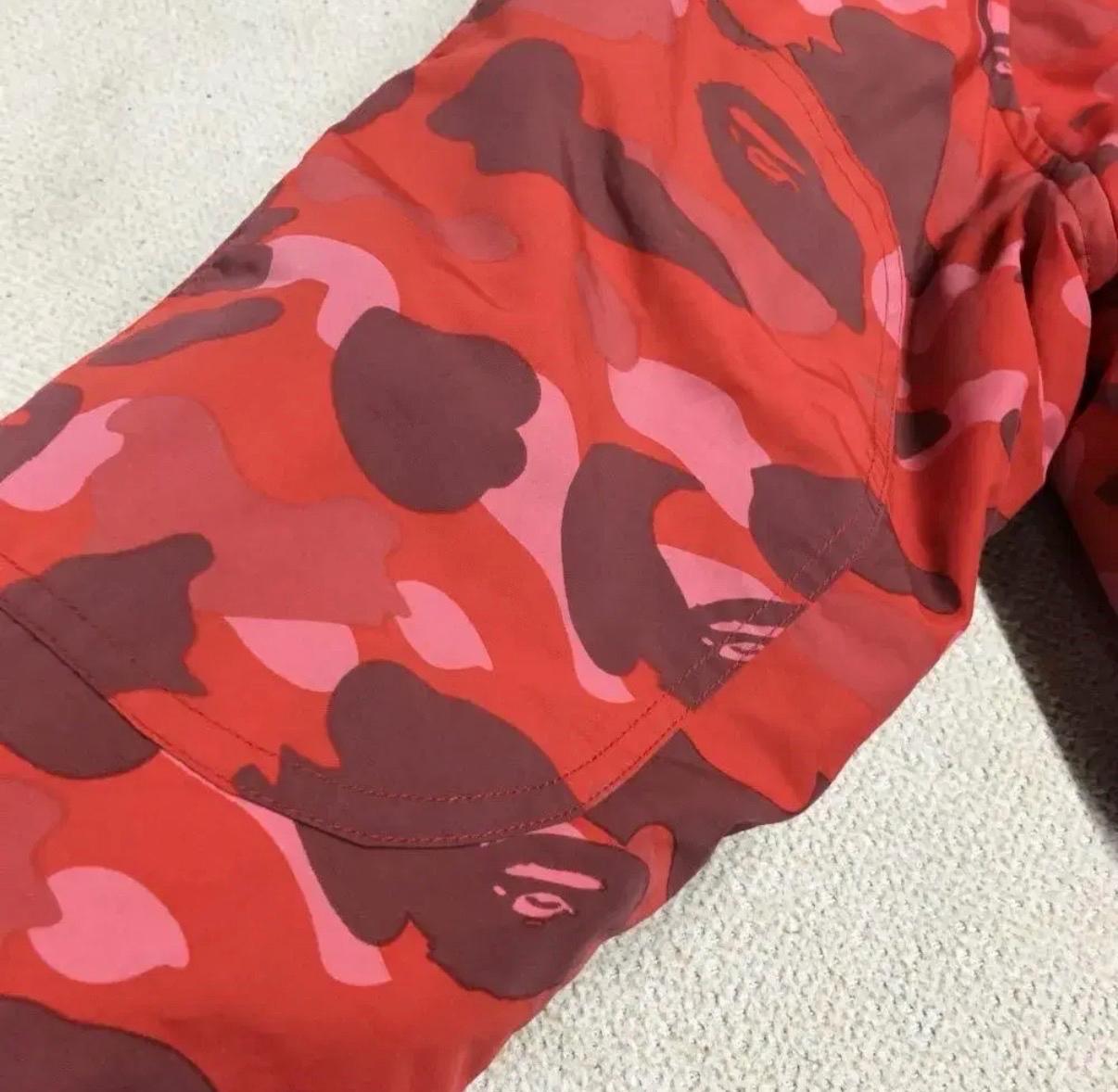 BAPE 베이프 레드 카모 자켓 8