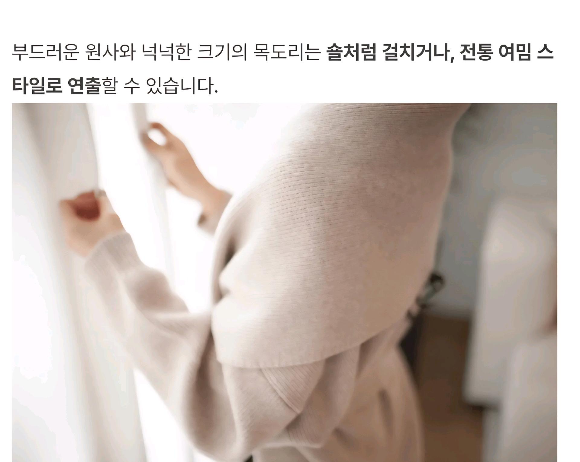 [새상품] 이터널리 달보드레 울 캐시 숄 목도리(정가10.8) 4