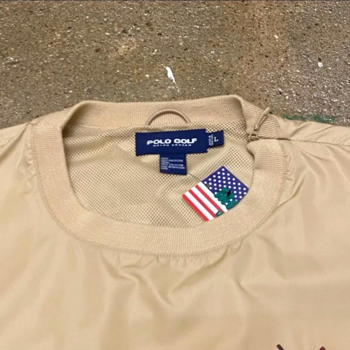 새상품급 USA 빈티지 폴로랄프로렌 골프 풀오버 바람막이 3
