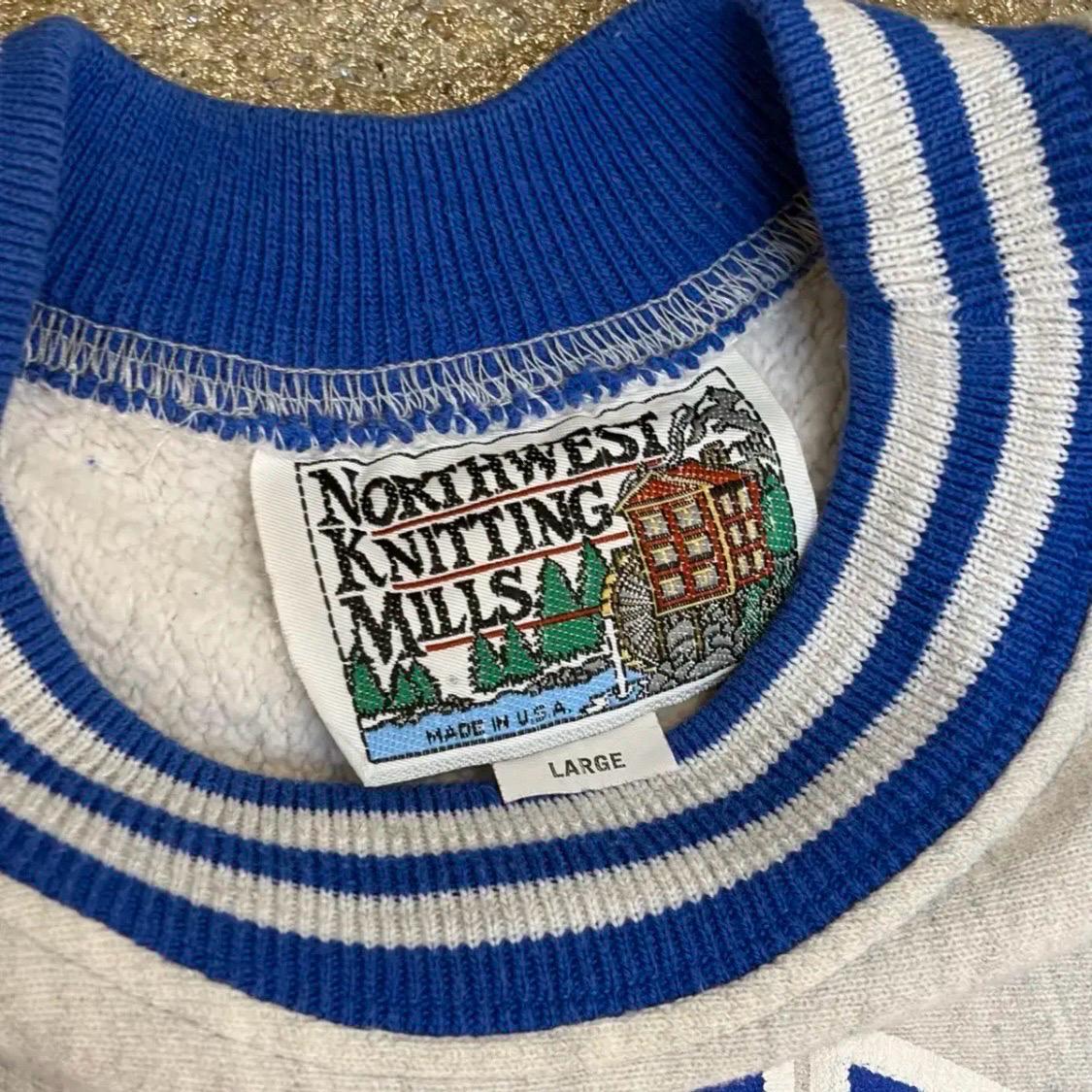 80s Made in USA 미국 빈티지 리버스위브 블루제이스 맨투맨 8