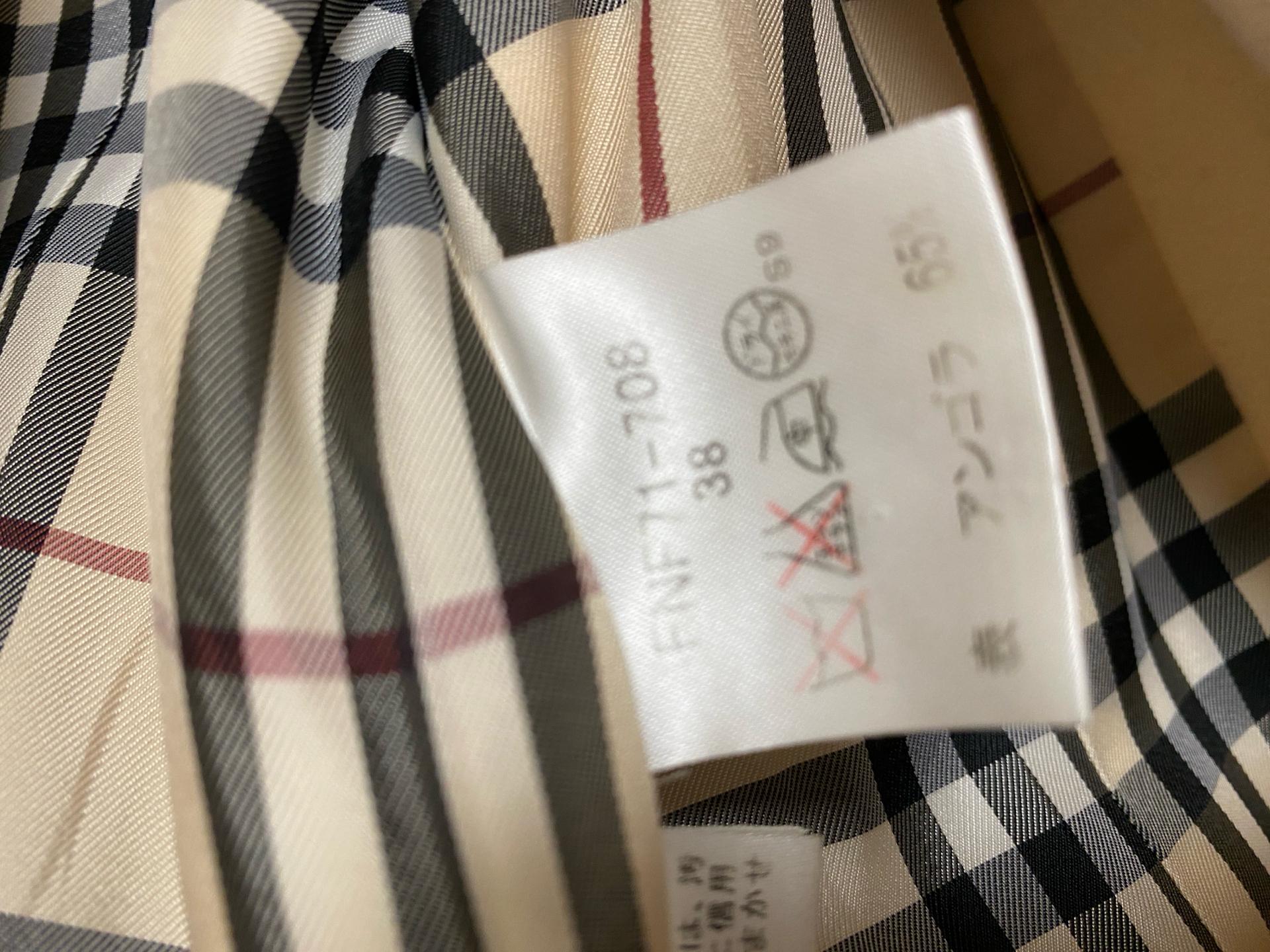 버버리 블루라벨 앙고라 코트 38 7