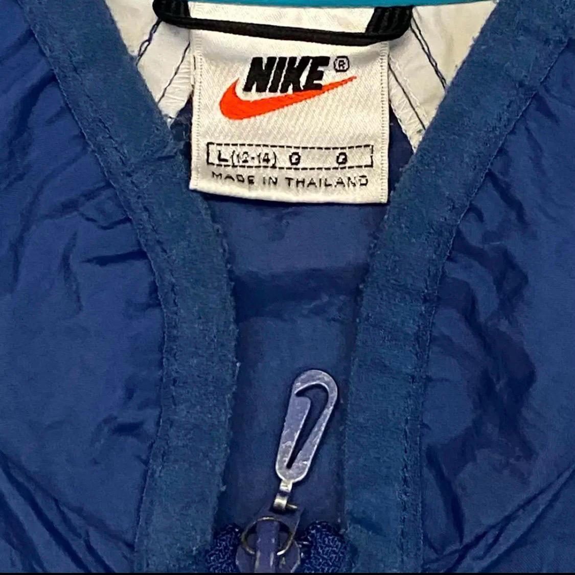 레어 90s 미국 빈티지 나이키 빅로고 경량 바람막이 9