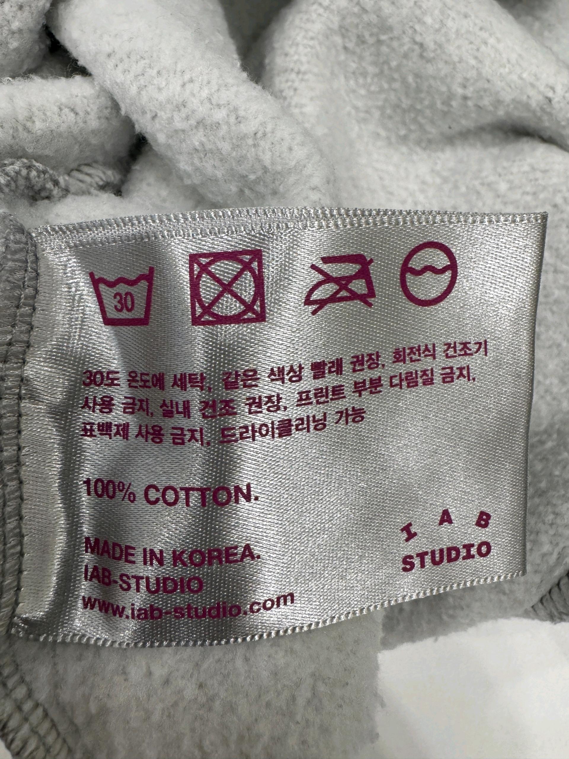 IAB STUDIO X 현대 모비스 콜라보 하프집업 XL 6