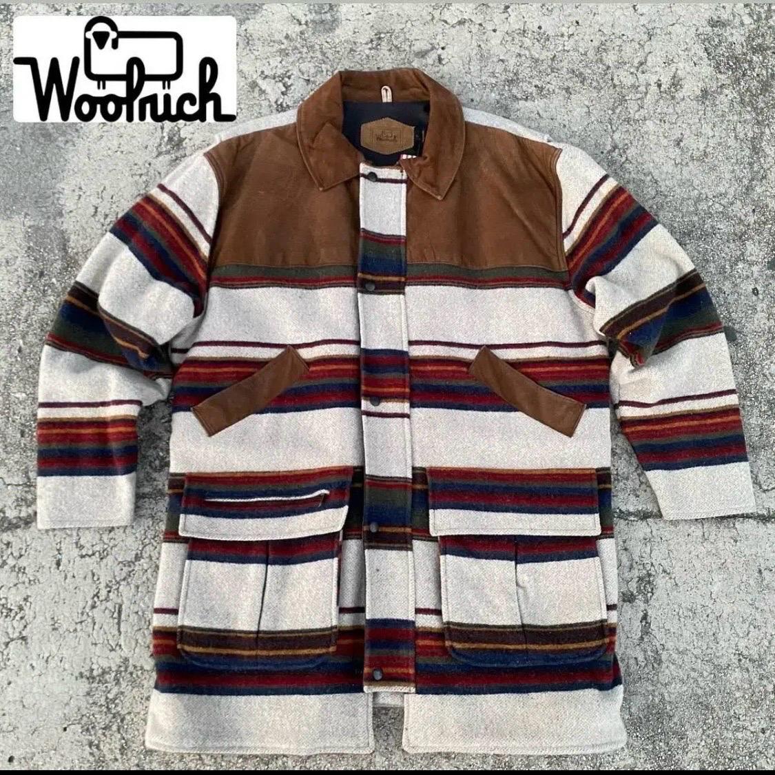 [10%세일] 90s Made in usa 미국빈티지 울리치 울 하프코트 2